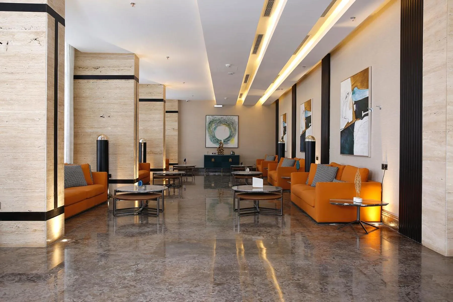 Lobby or reception in Grand Plaza Hotel - Jazan