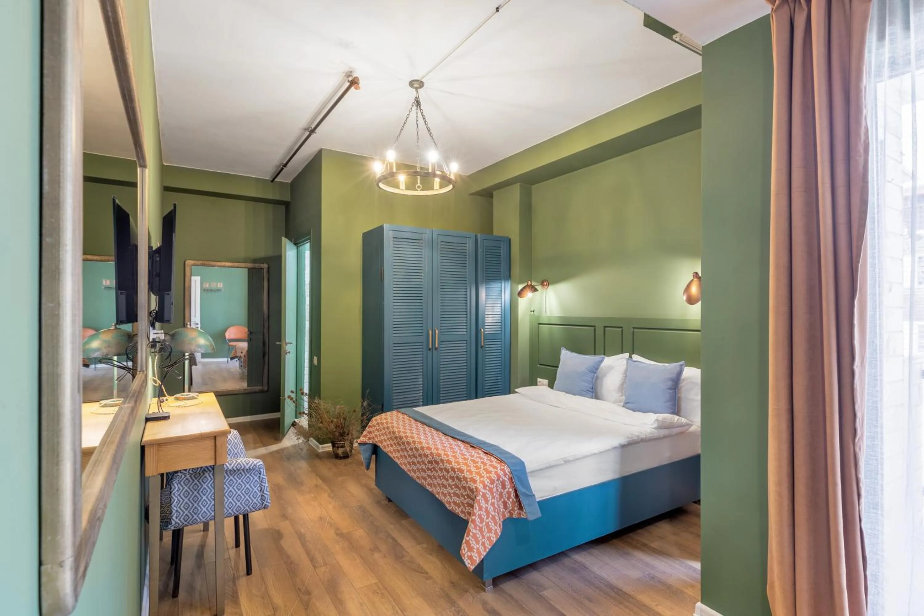 Bed in Raimond Palace Hotel