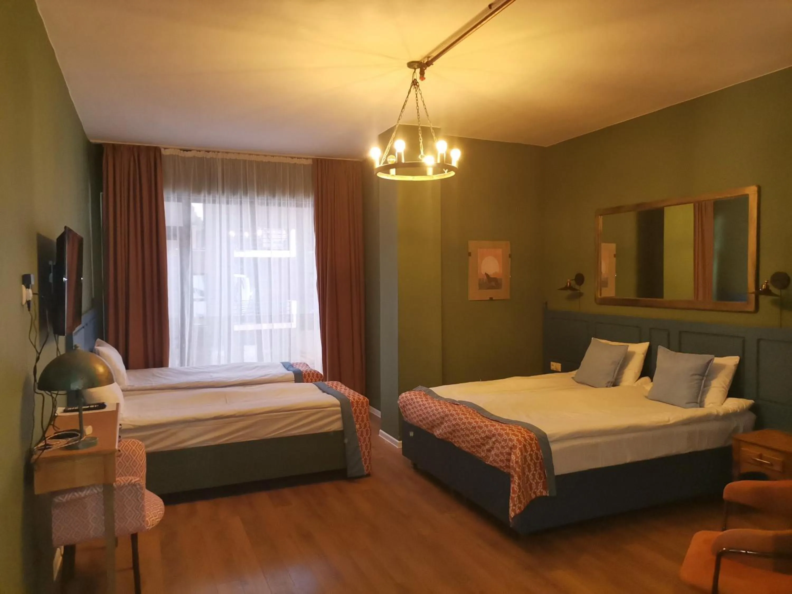 Bed in Raimond Palace Hotel