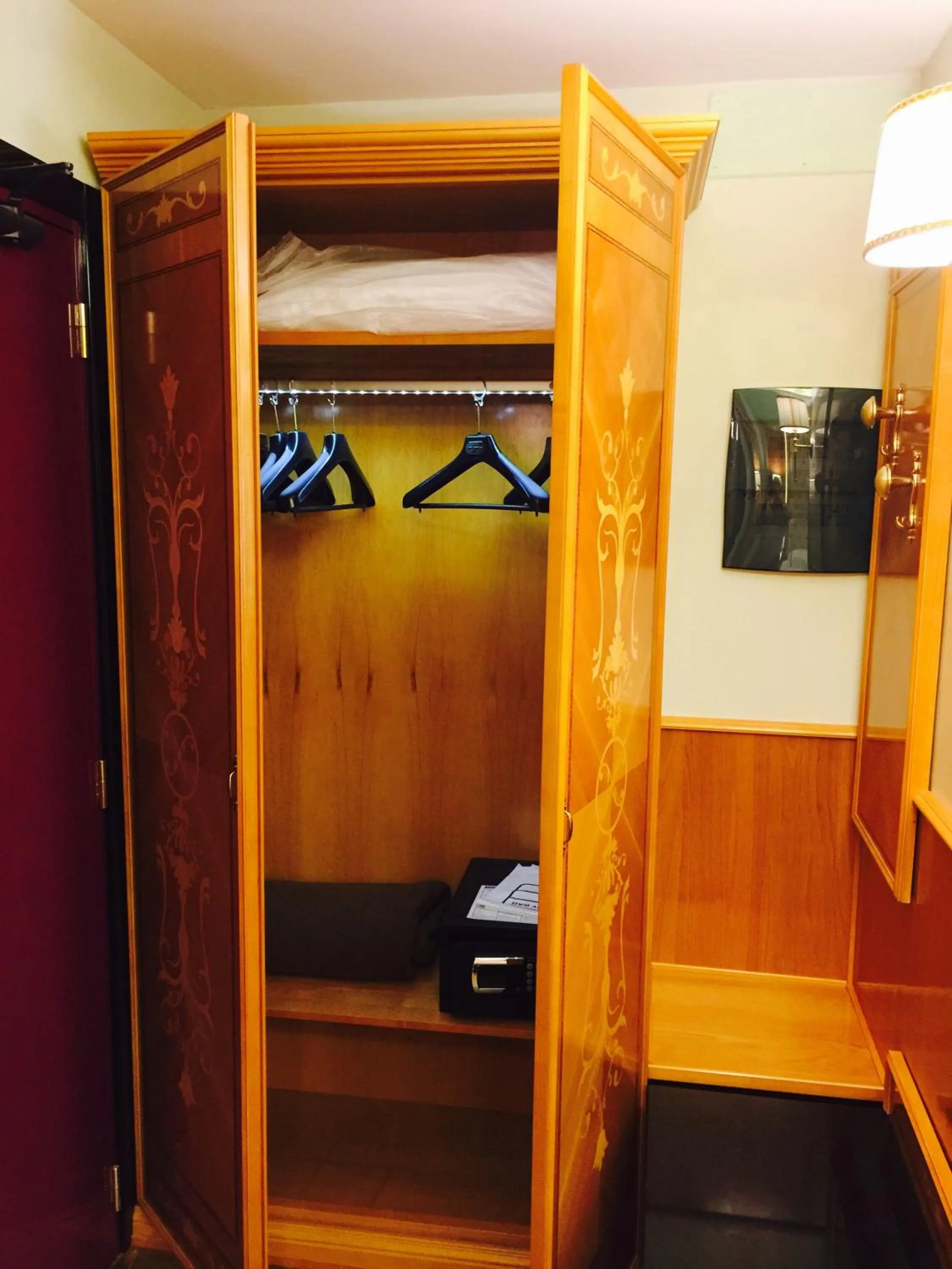 Decorative detail in Hotel Vittoria