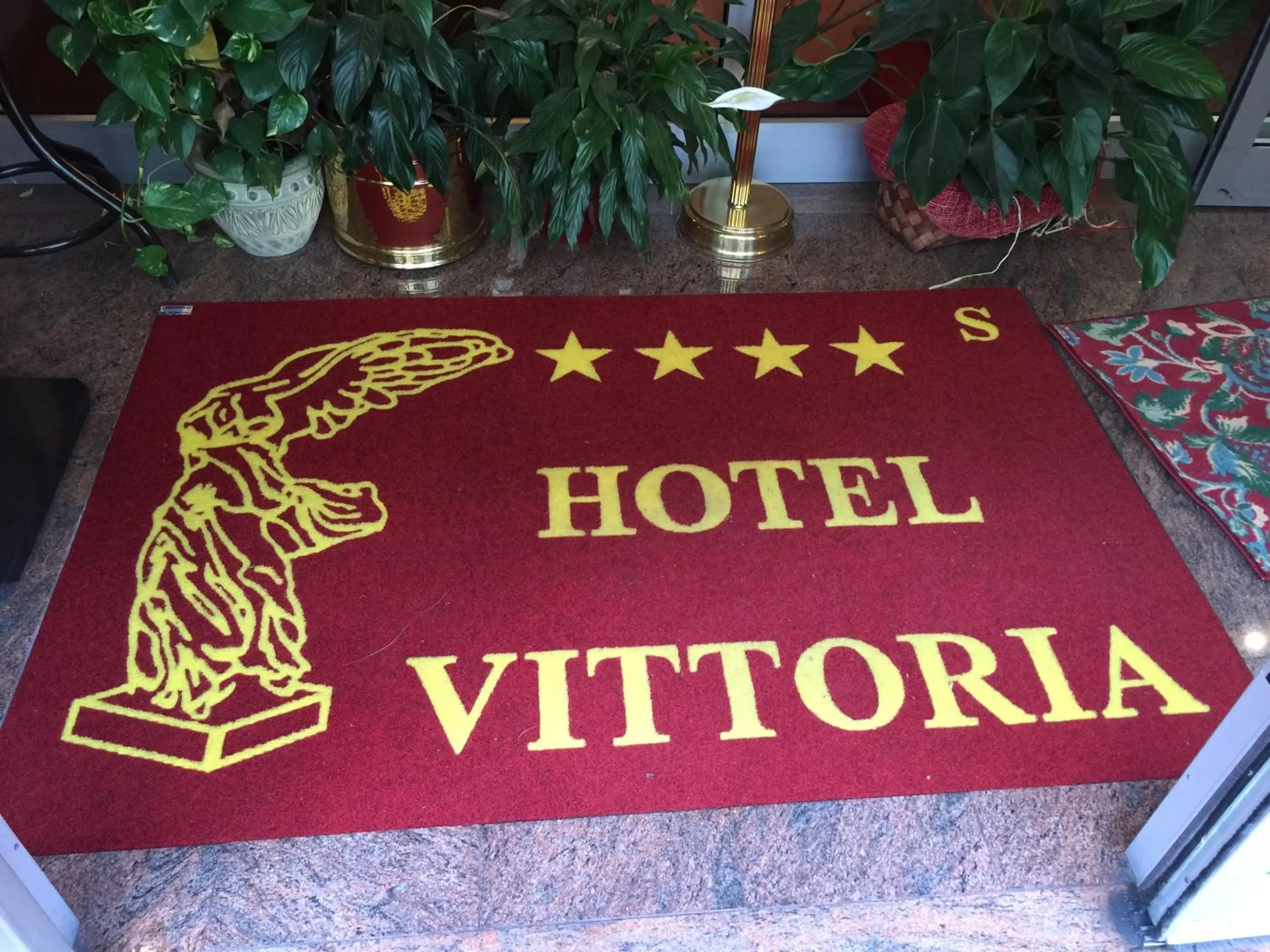 Property logo or sign in Hotel Vittoria