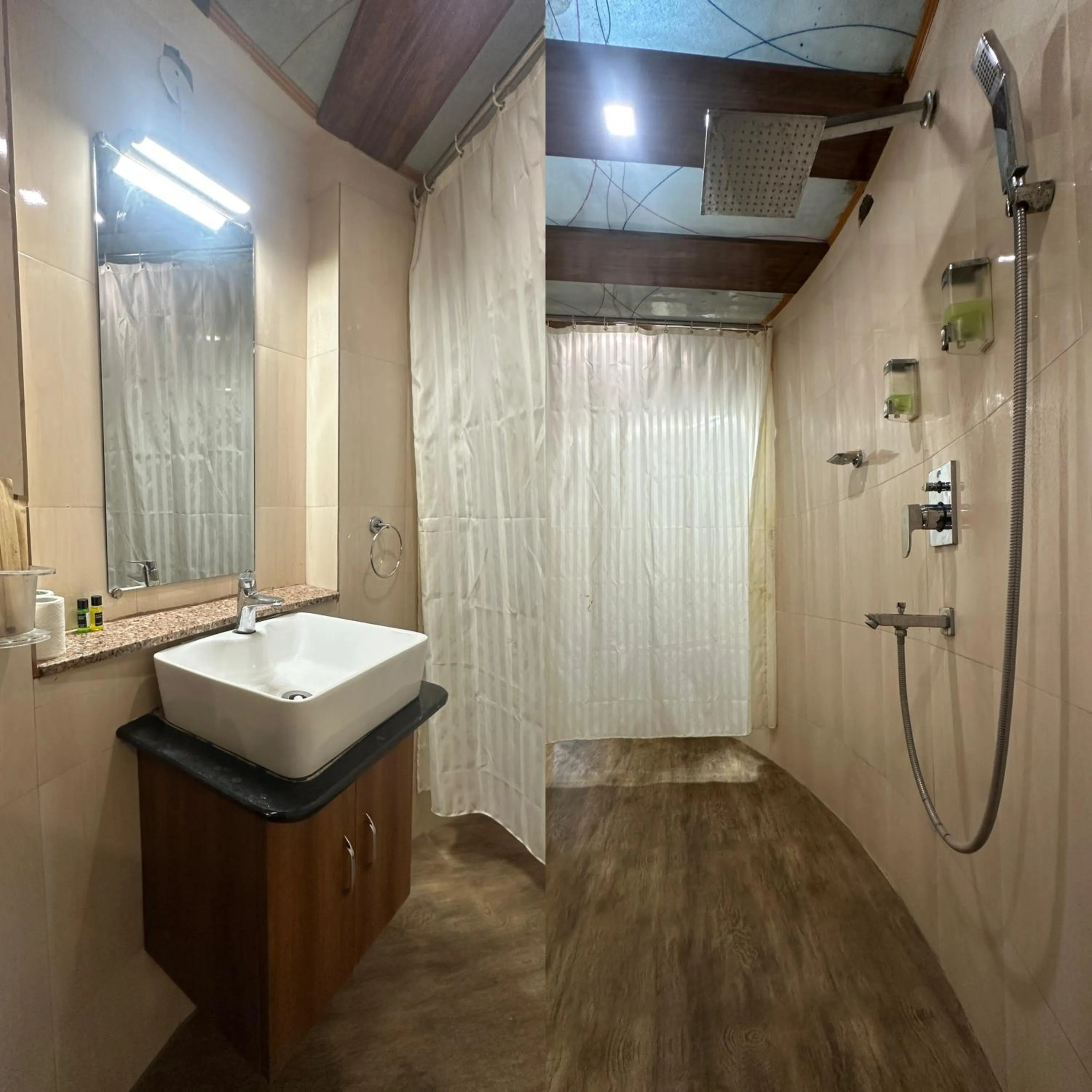 Shower in The HighGarden Resort