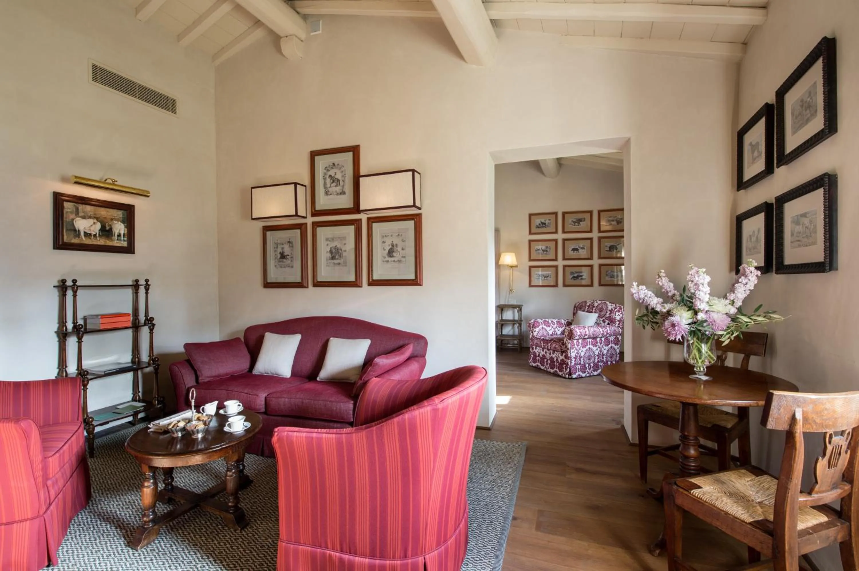 Living room in Il Borro Relais & Châteaux