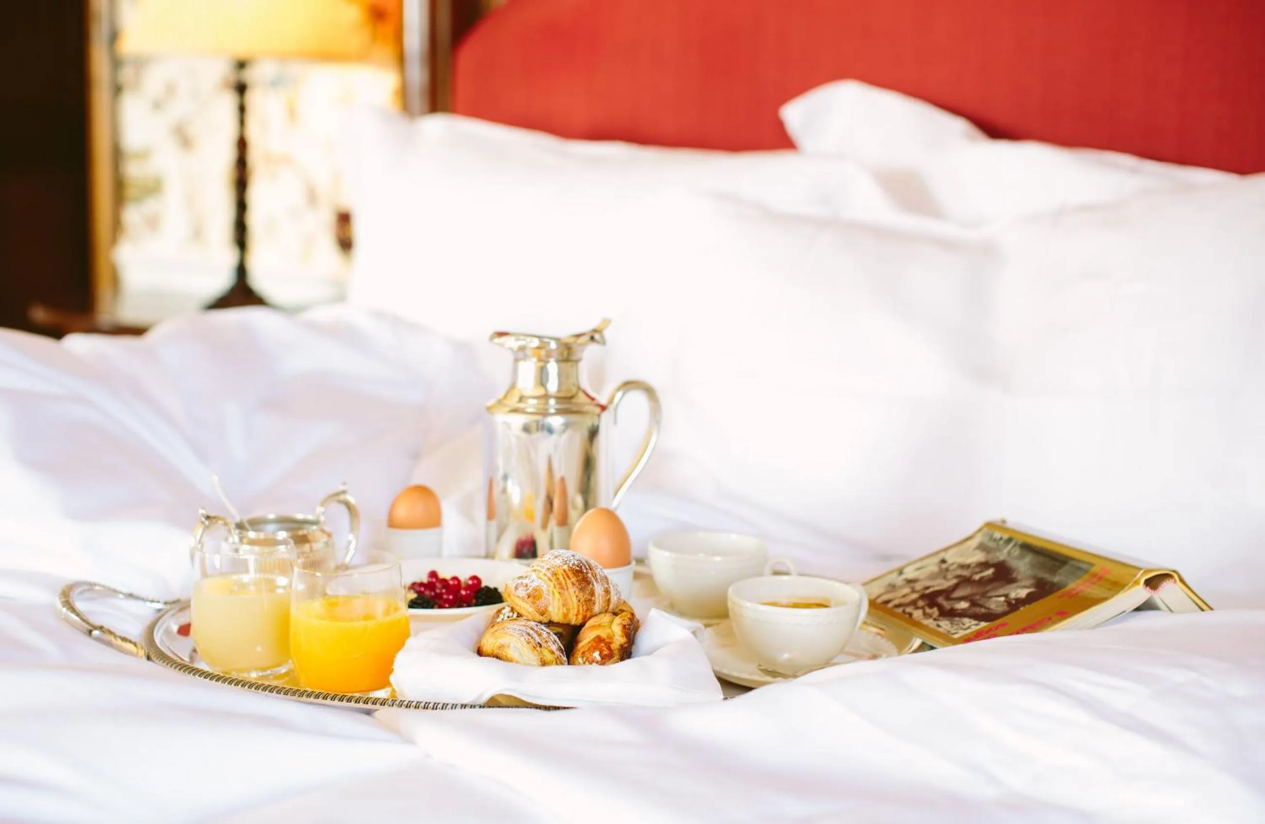 Bed in Il Borro Relais & Châteaux