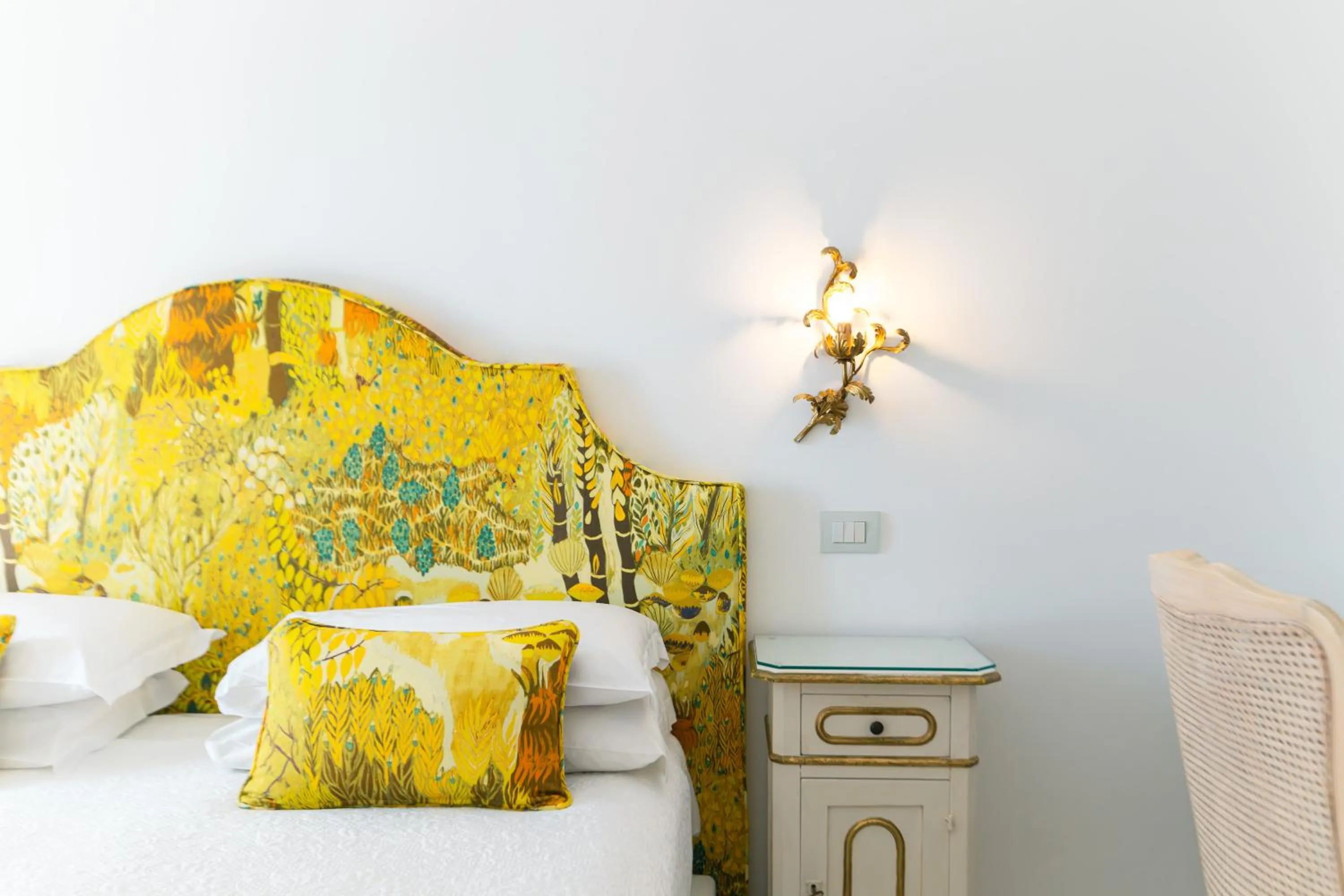 Bedroom, Bed in Hotel Conca d'Oro