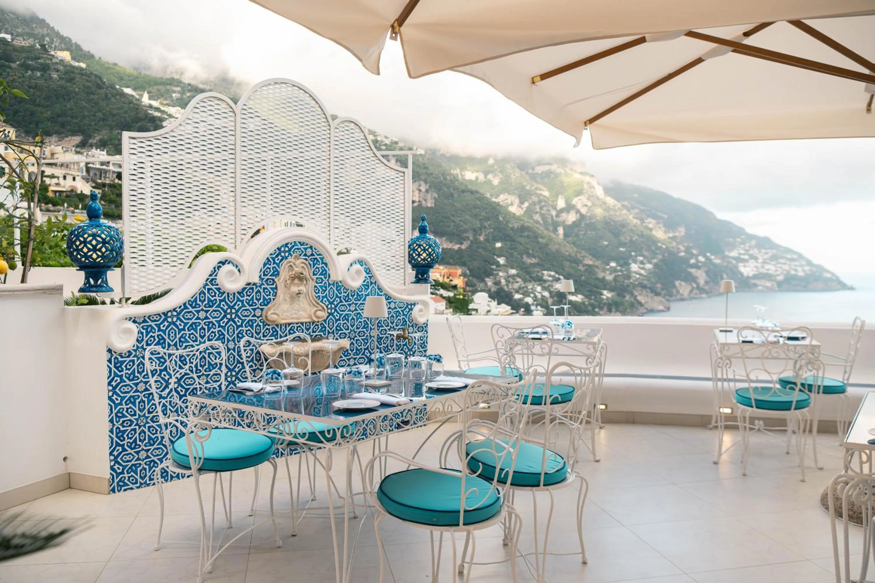 Restaurant/places to eat in Hotel Conca d'Oro