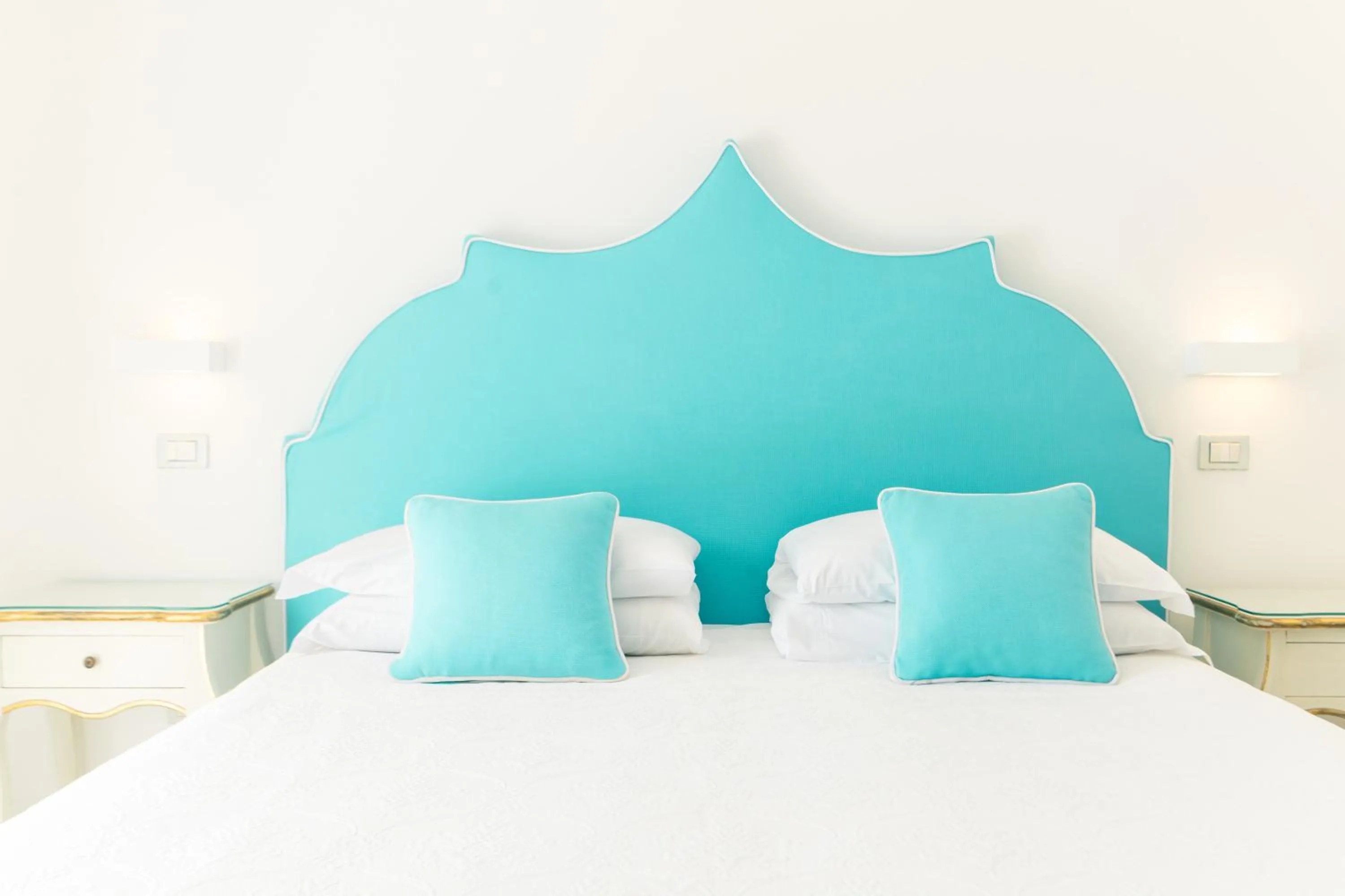 Bedroom, Bed in Hotel Conca d'Oro