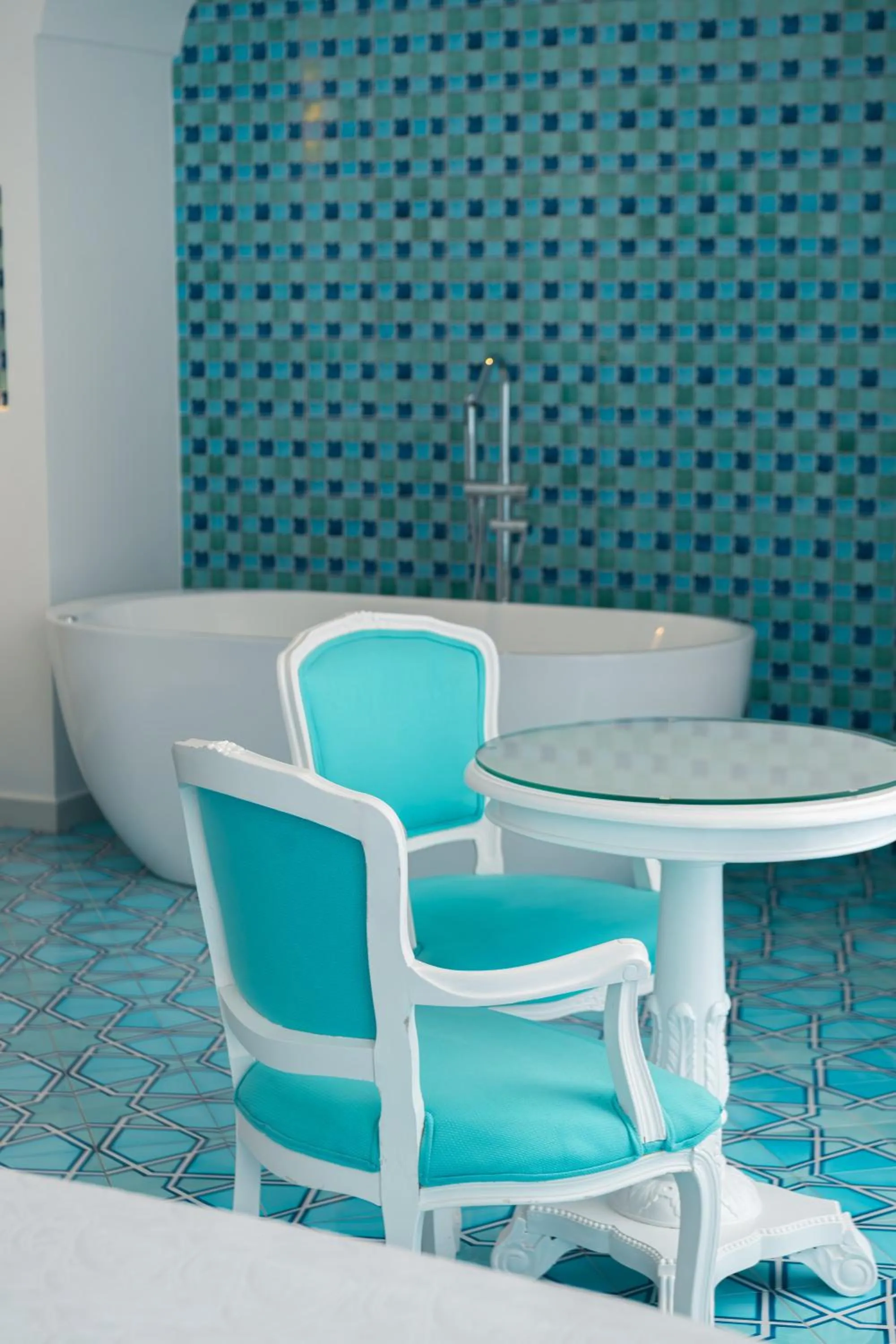 Seating area in Hotel Conca d'Oro