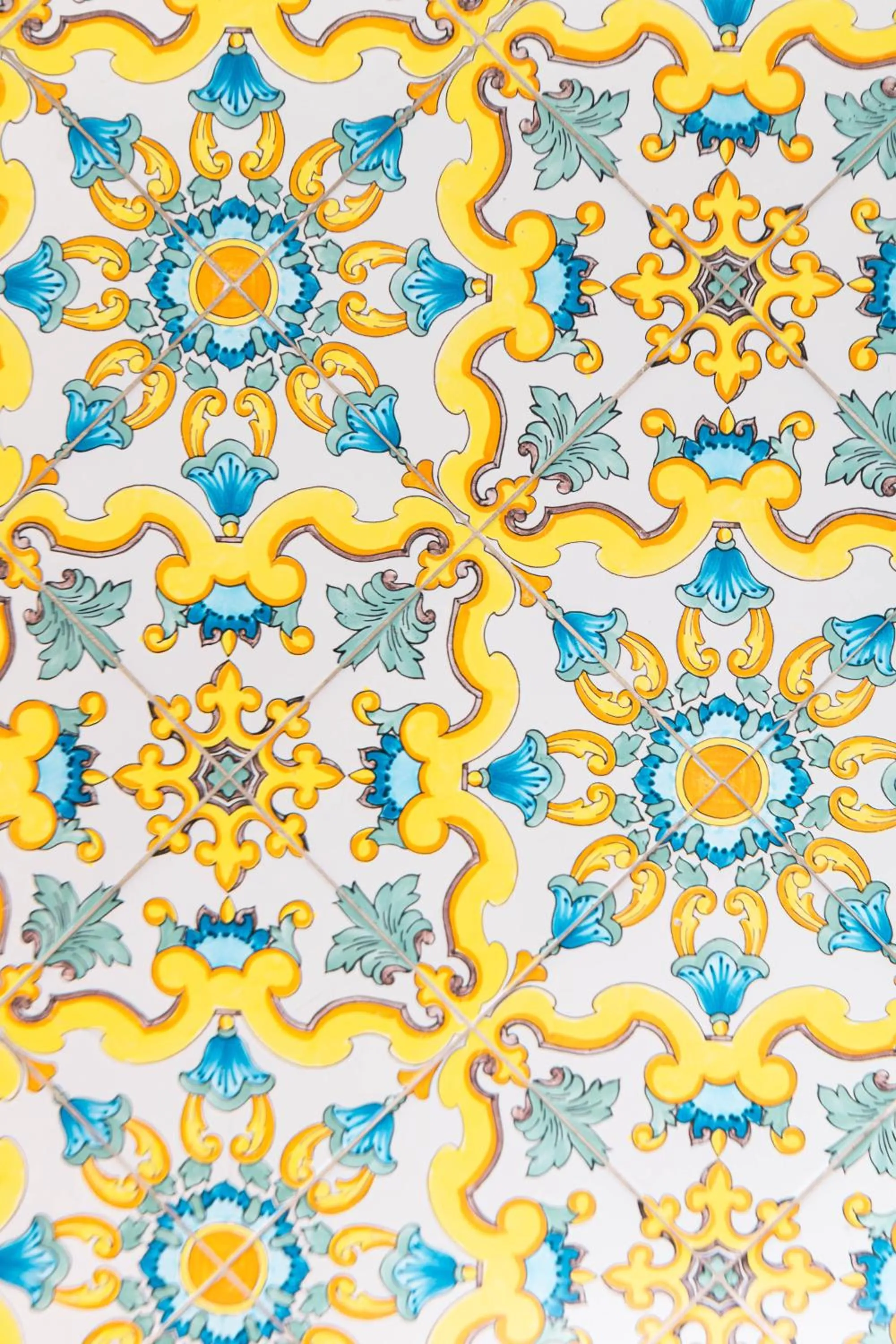 Decorative detail in Hotel Conca d'Oro