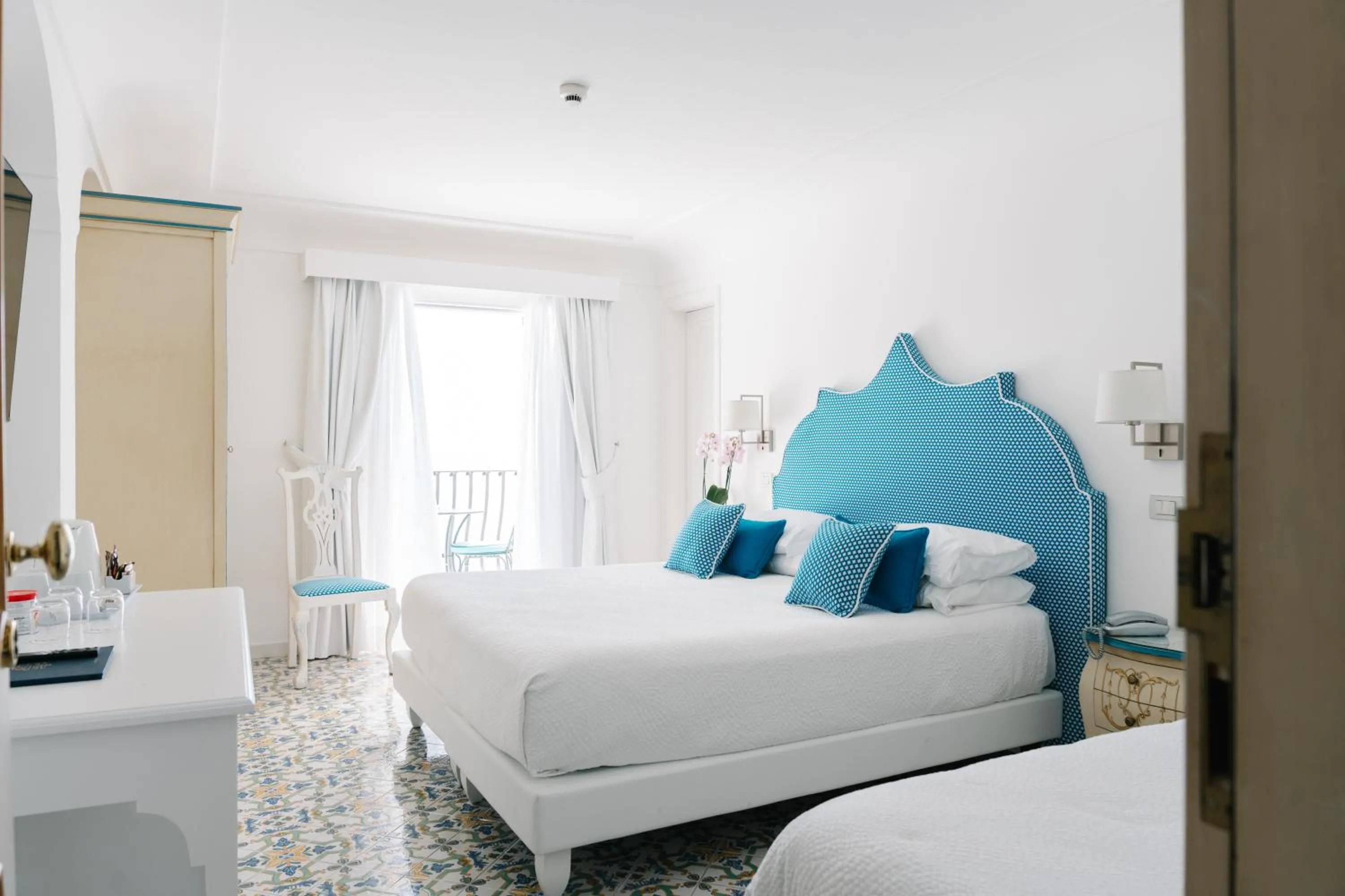 Bedroom, Bed in Hotel Conca d'Oro