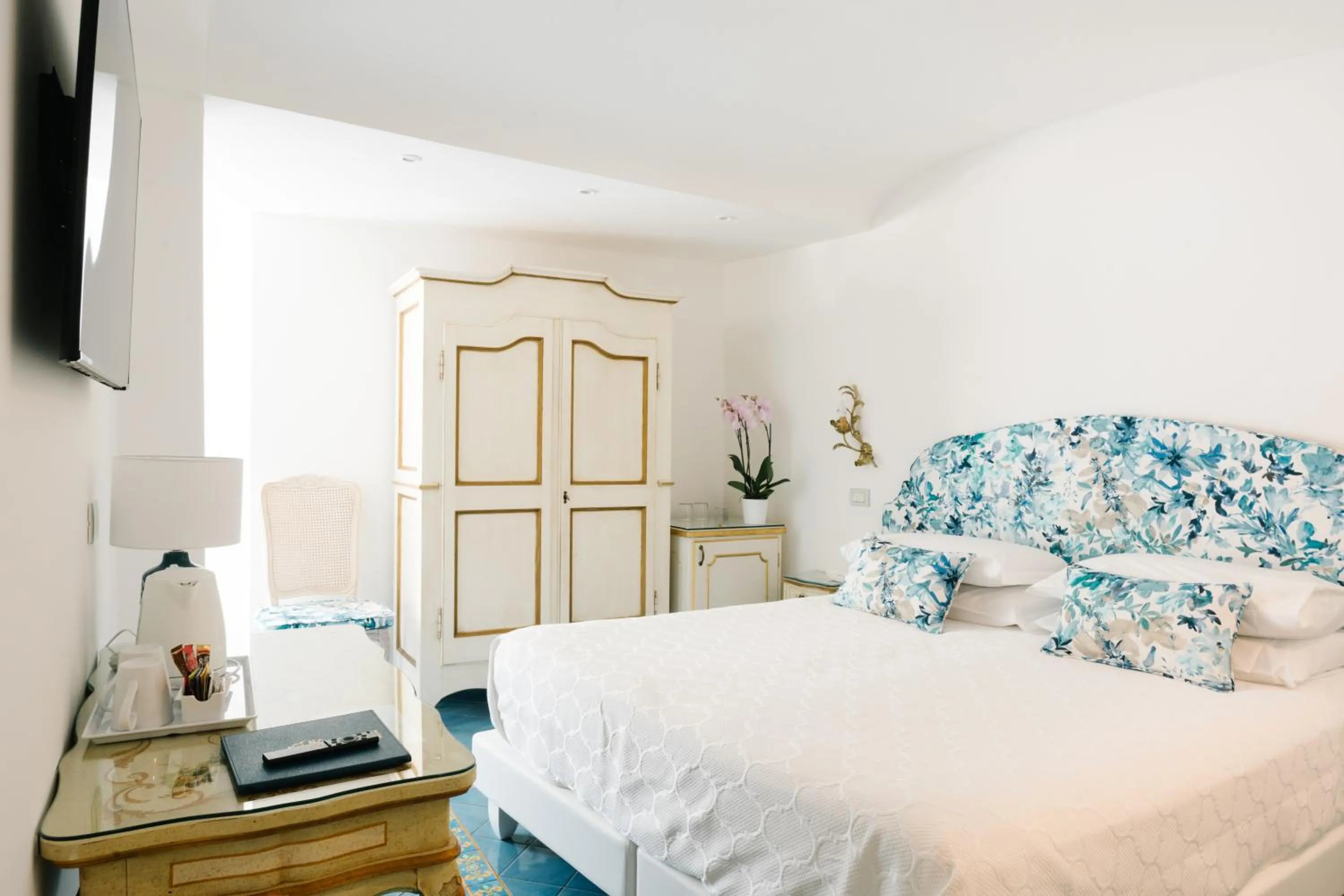 Bedroom, Bed in Hotel Conca d'Oro