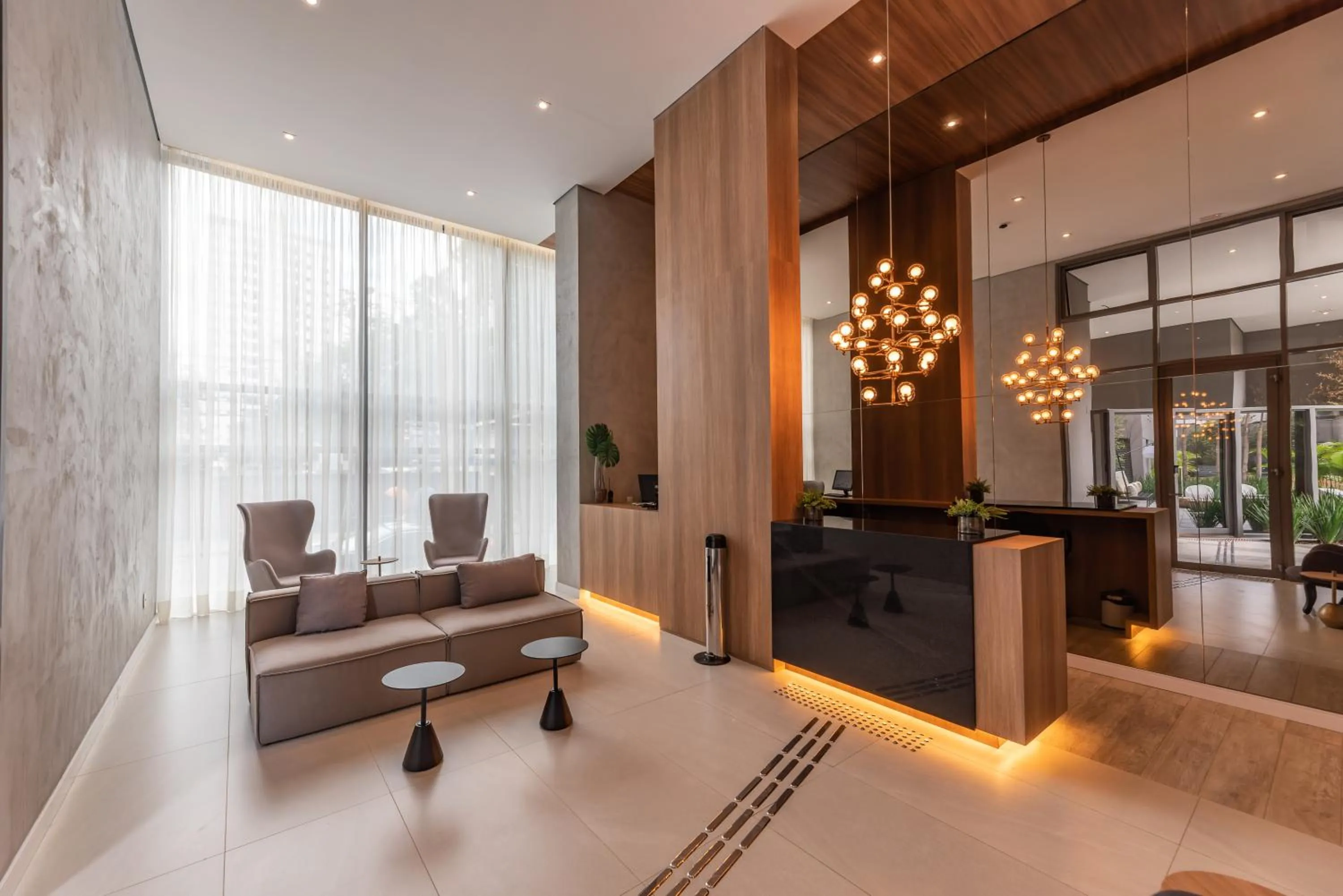 Lobby or reception in Charlie Vitrali Moema