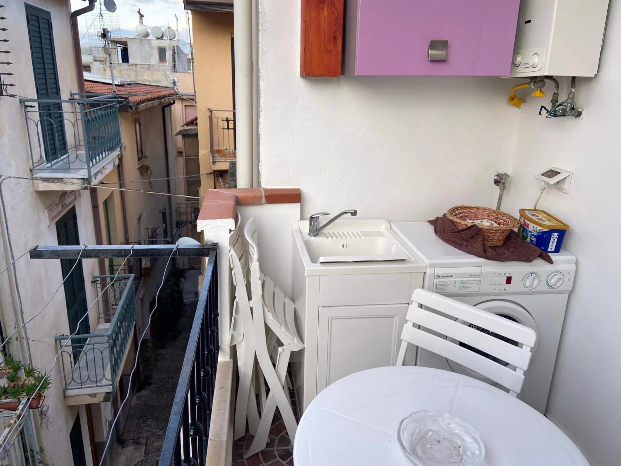 Balcony/Terrace in B&B Casetta Verde FELICE