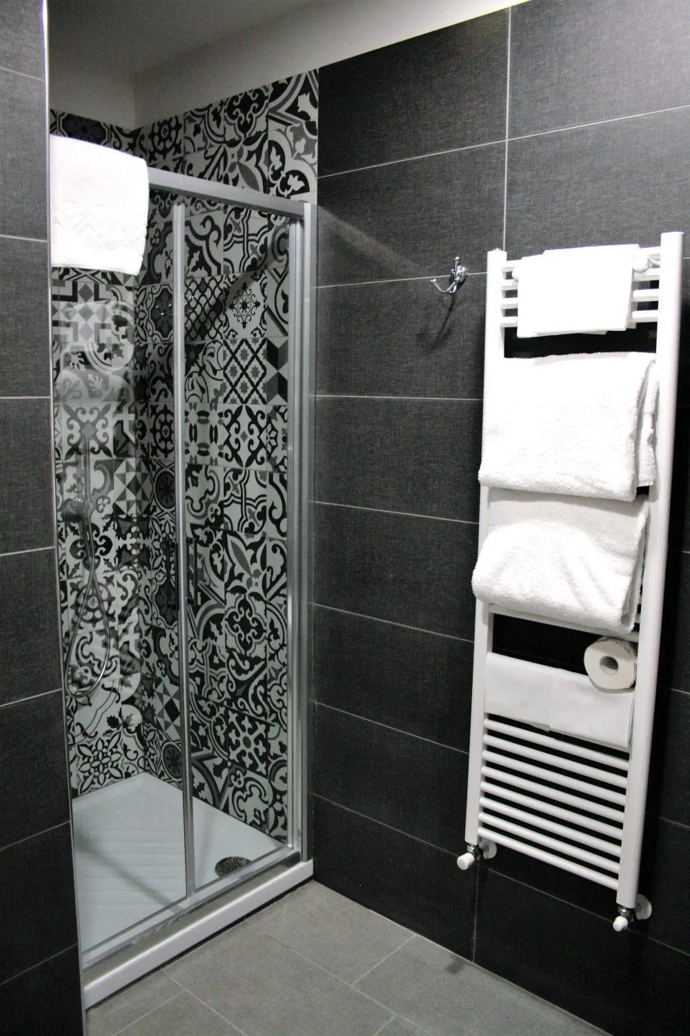 Shower in Hotel Magenta