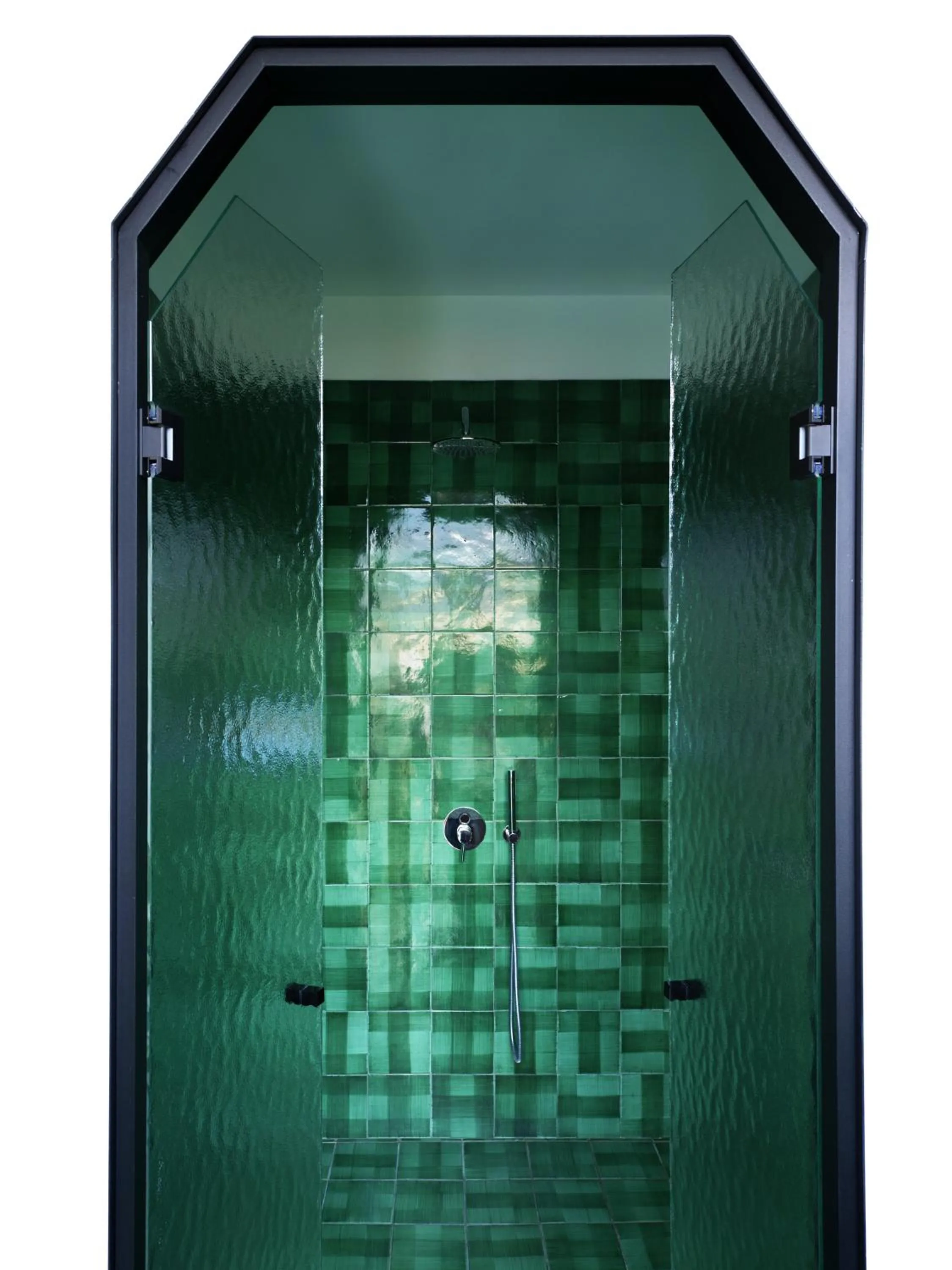 Shower in Grand Hotel Flora