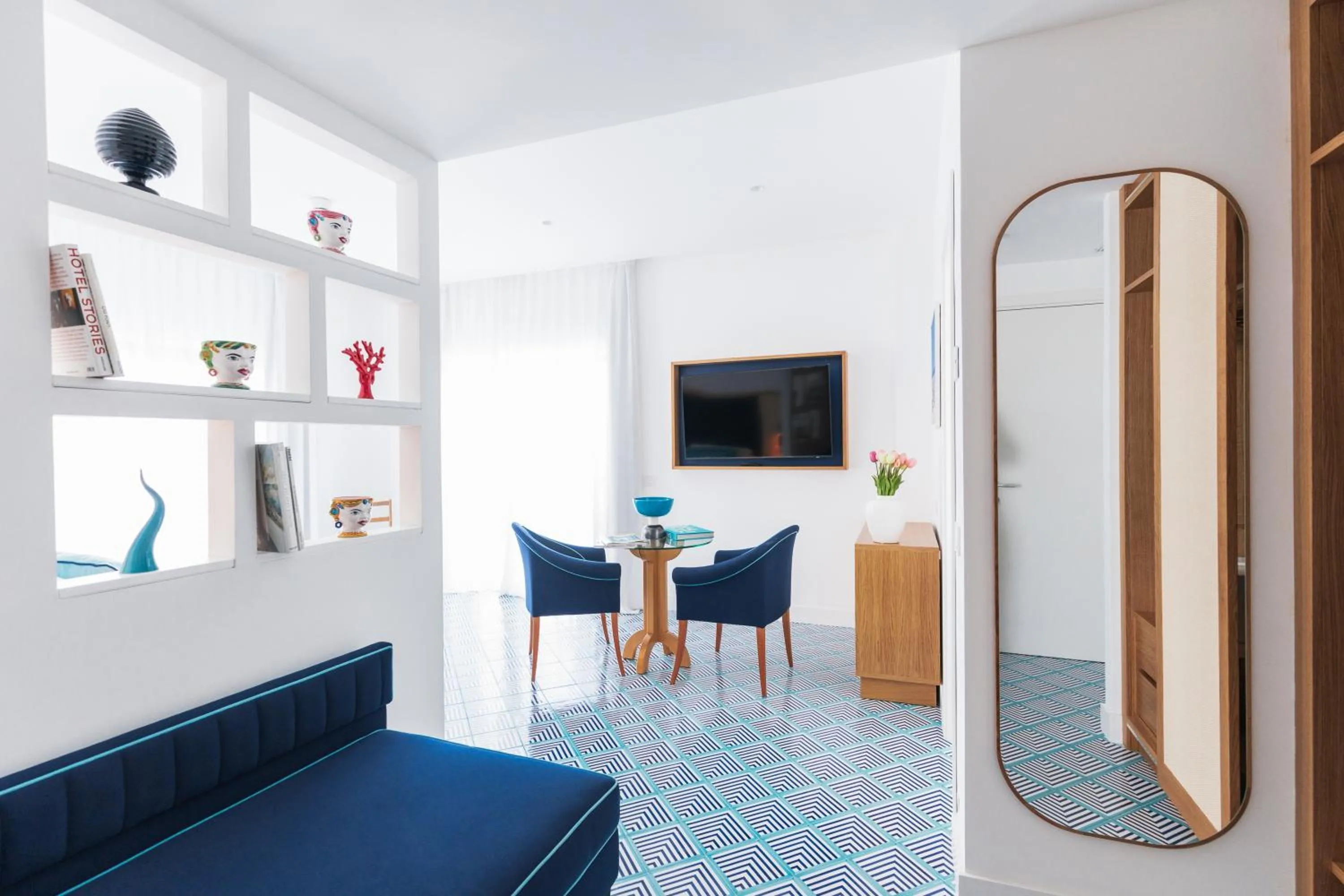 Deluxe Double or Twin Room with Partial Sea View - single occupancy in Grand Hotel Flora