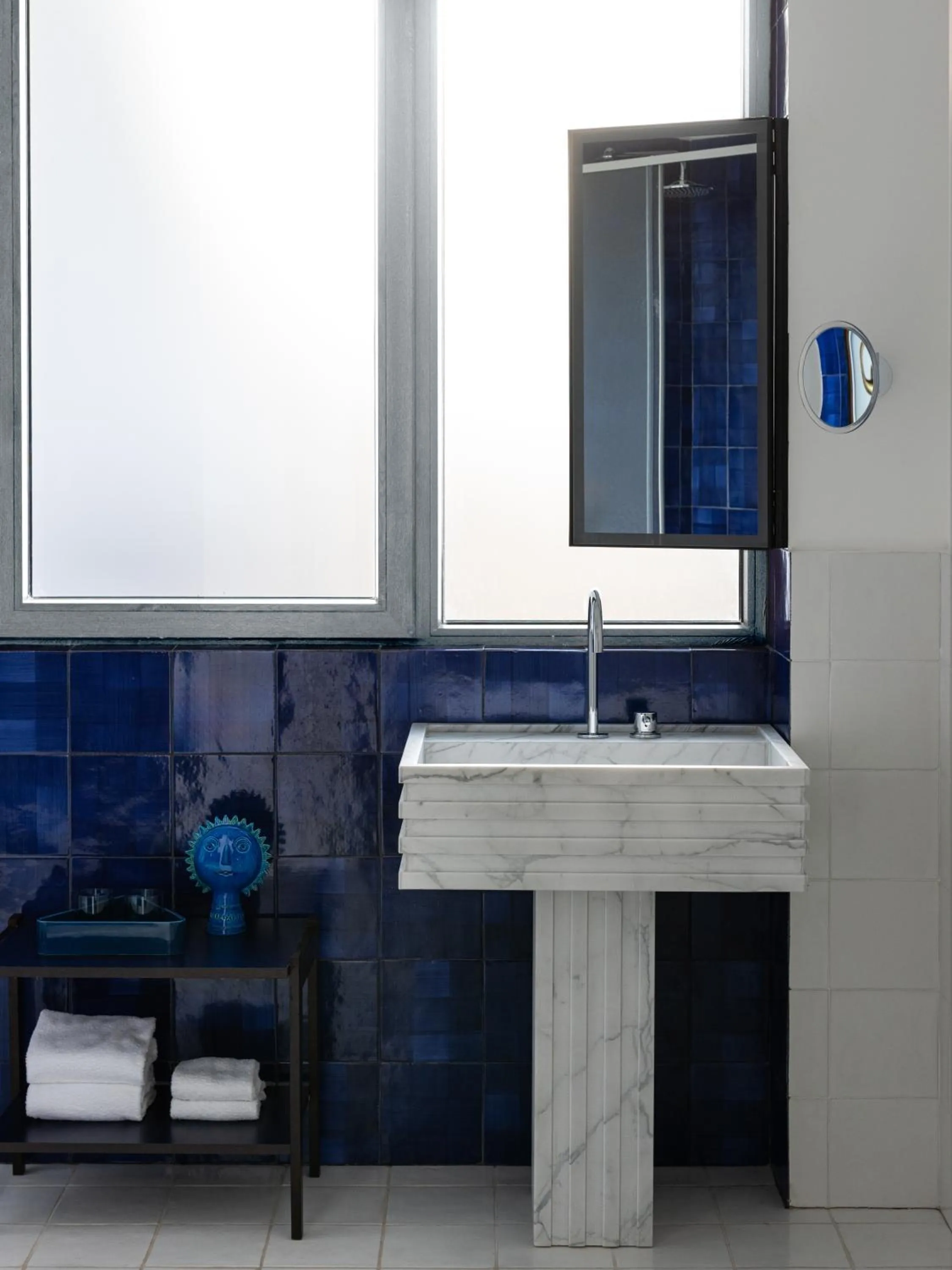 Bathroom in Grand Hotel Flora