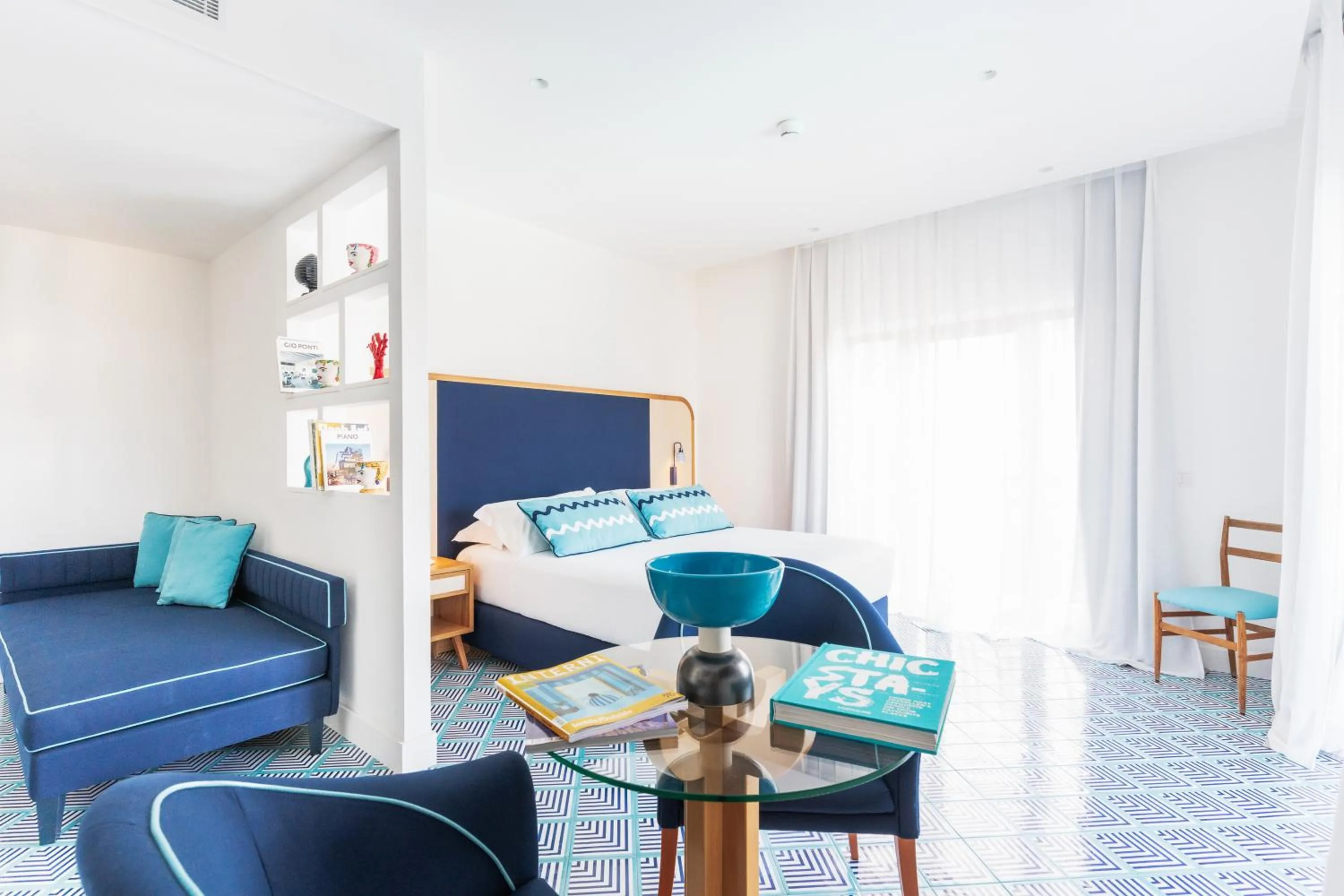 Bedroom in Grand Hotel Flora