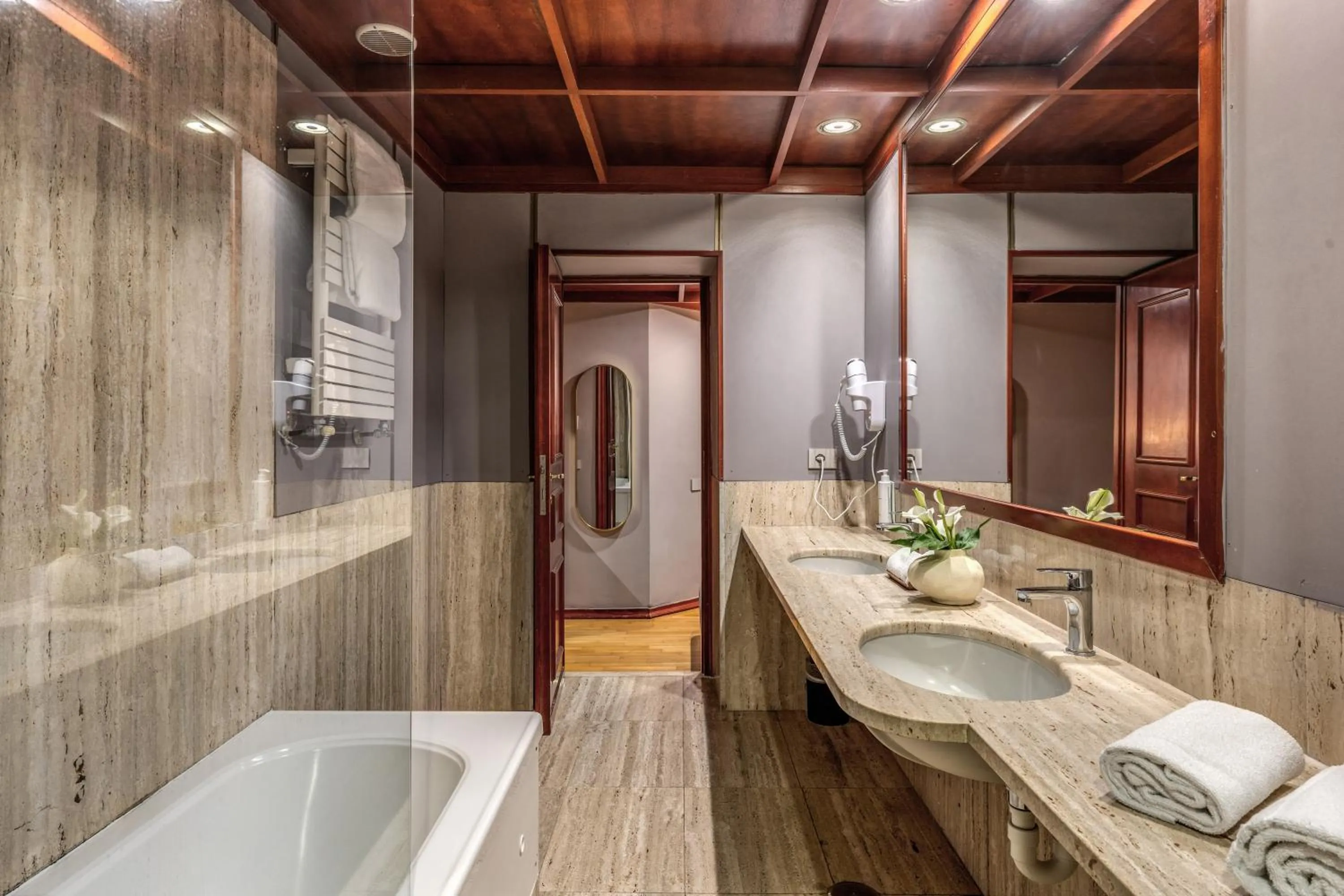 Shower in Madison Hotel