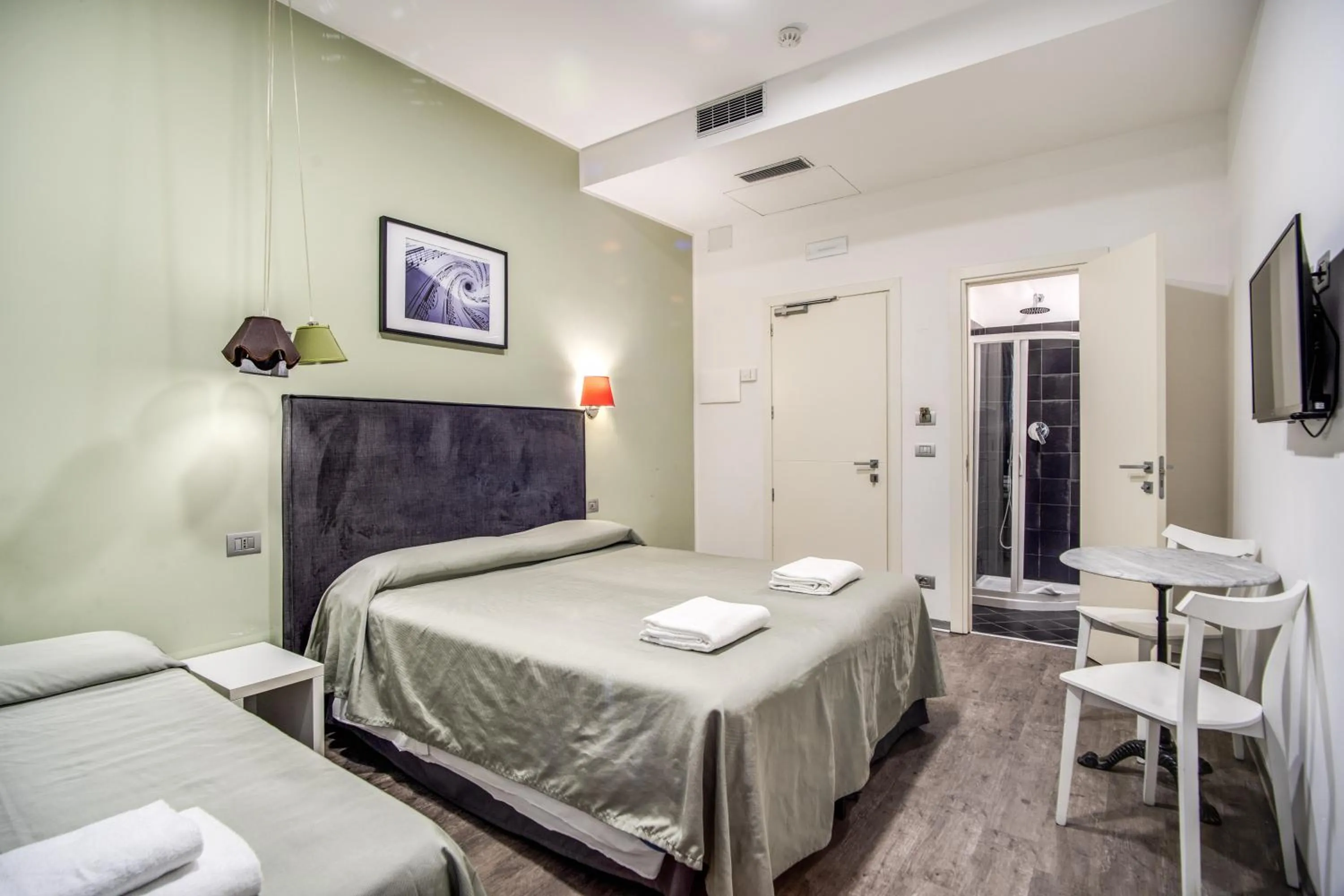 Bedroom, Bed in Hotel Seiler