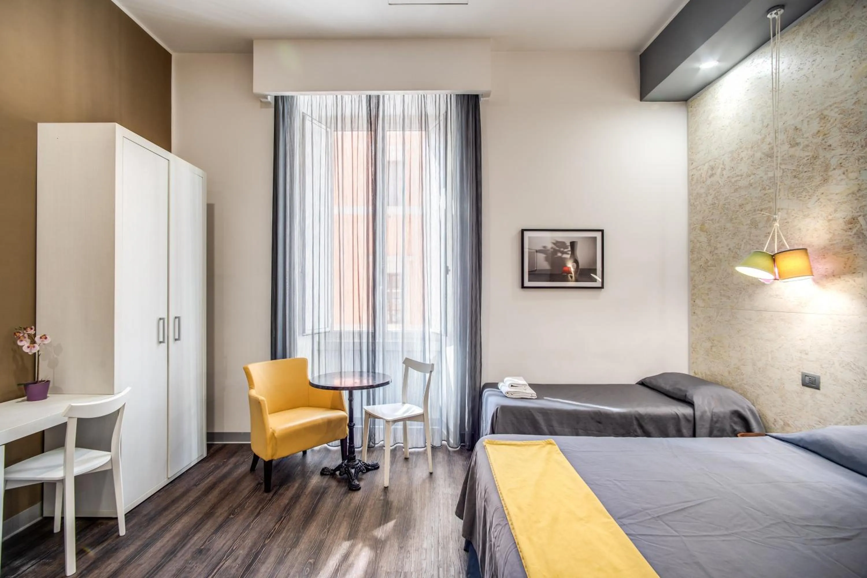 Bedroom, Bed in Hotel Seiler