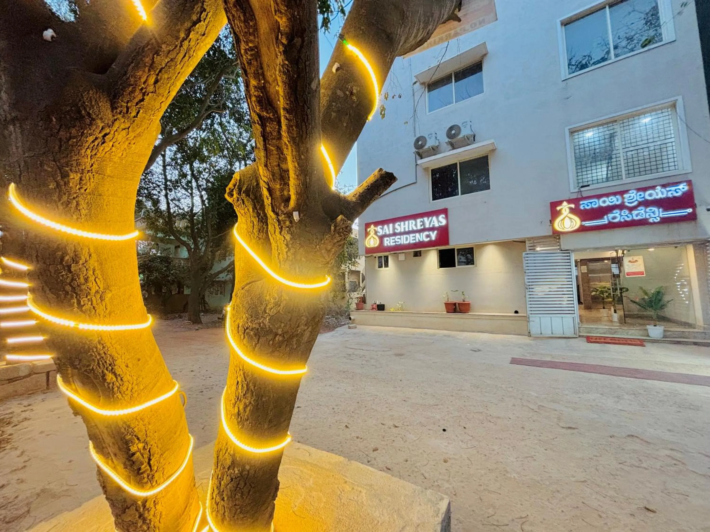 Property building in Sai Shreyas Residency, Boutique Hotel near Bangalore Airport