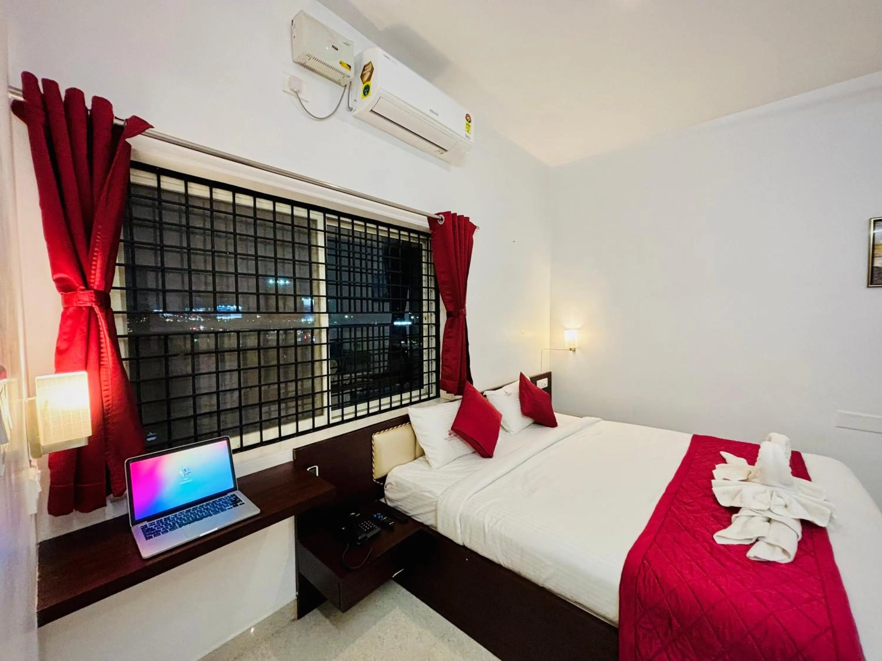 Bed in Sai Shreyas Residency, Boutique Hotel near Bangalore Airport