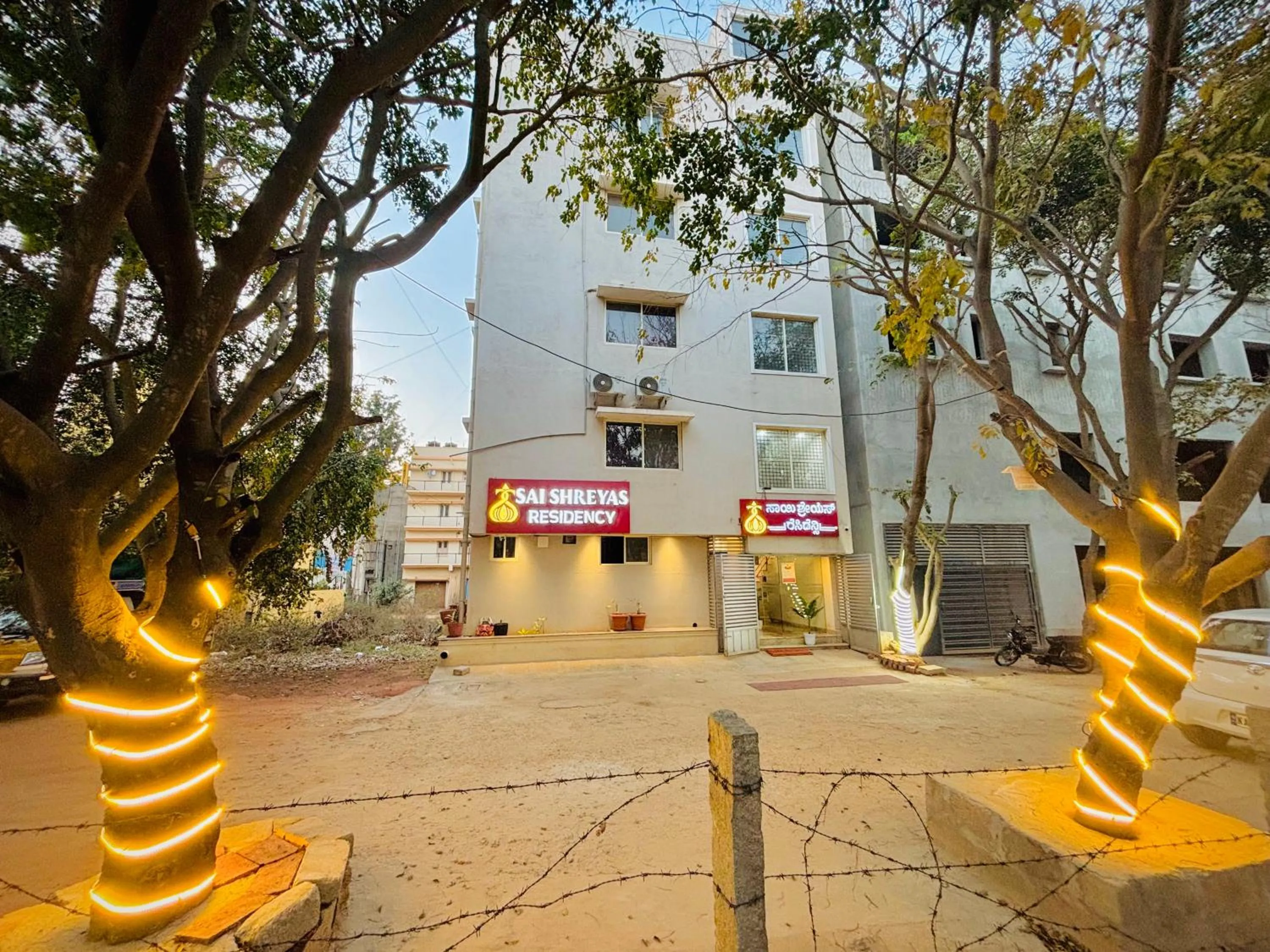 Property building in Sai Shreyas Residency, Boutique Hotel near Bangalore Airport