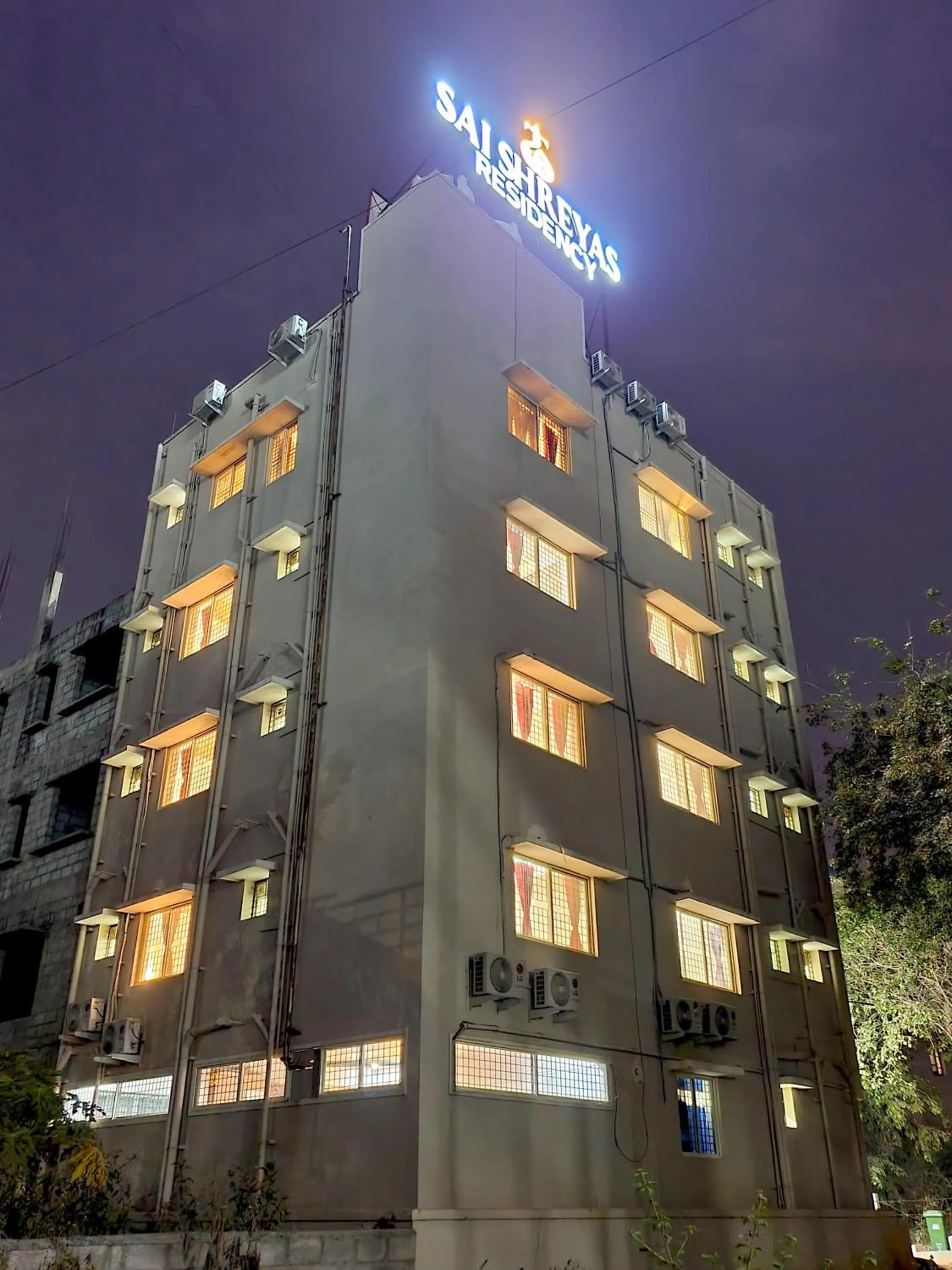 Property building in Sai Shreyas Residency, Boutique Hotel near Bangalore Airport