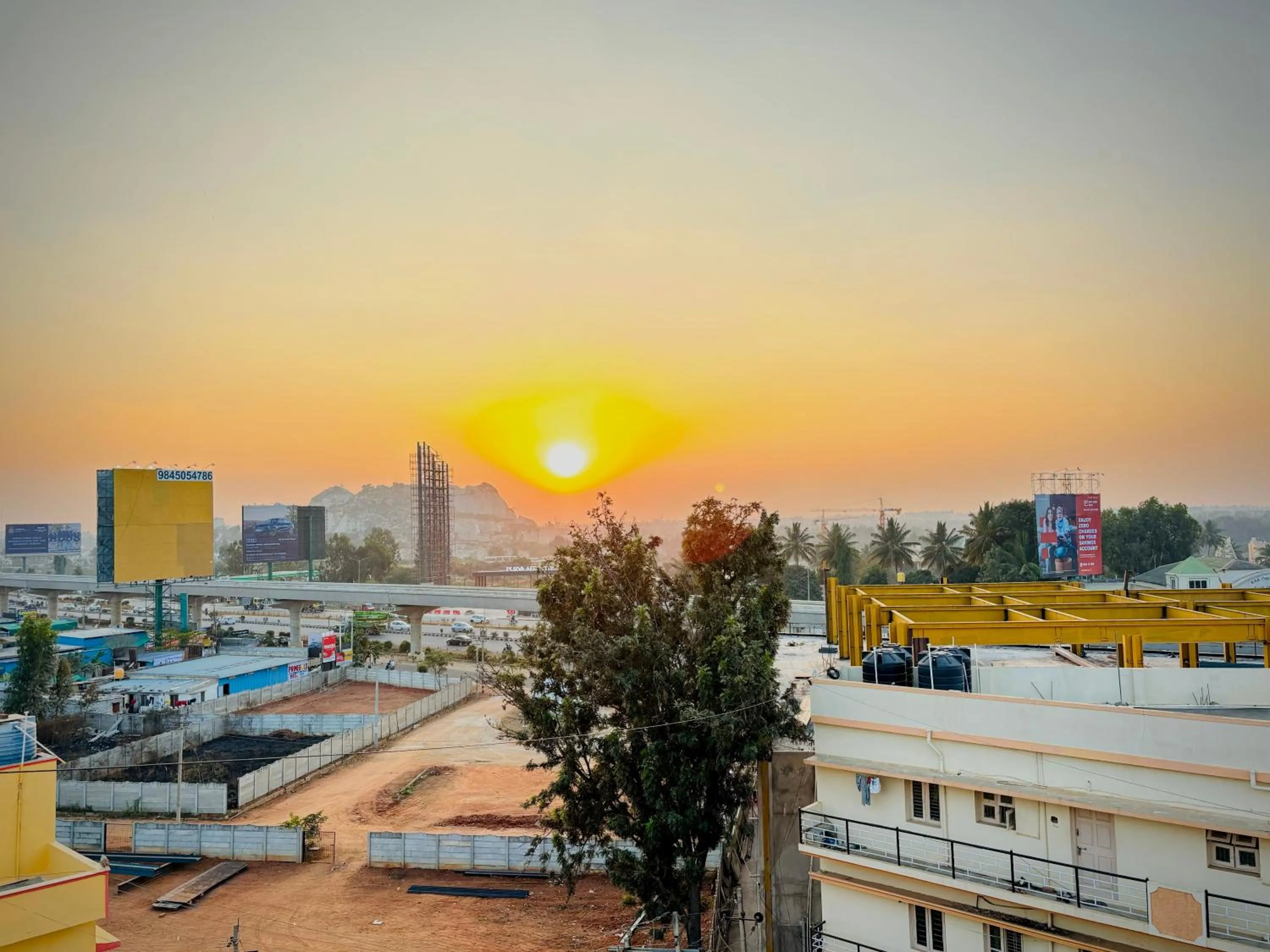 Balcony/Terrace in Sai Shreyas Residency, Boutique Hotel near Bangalore Airport