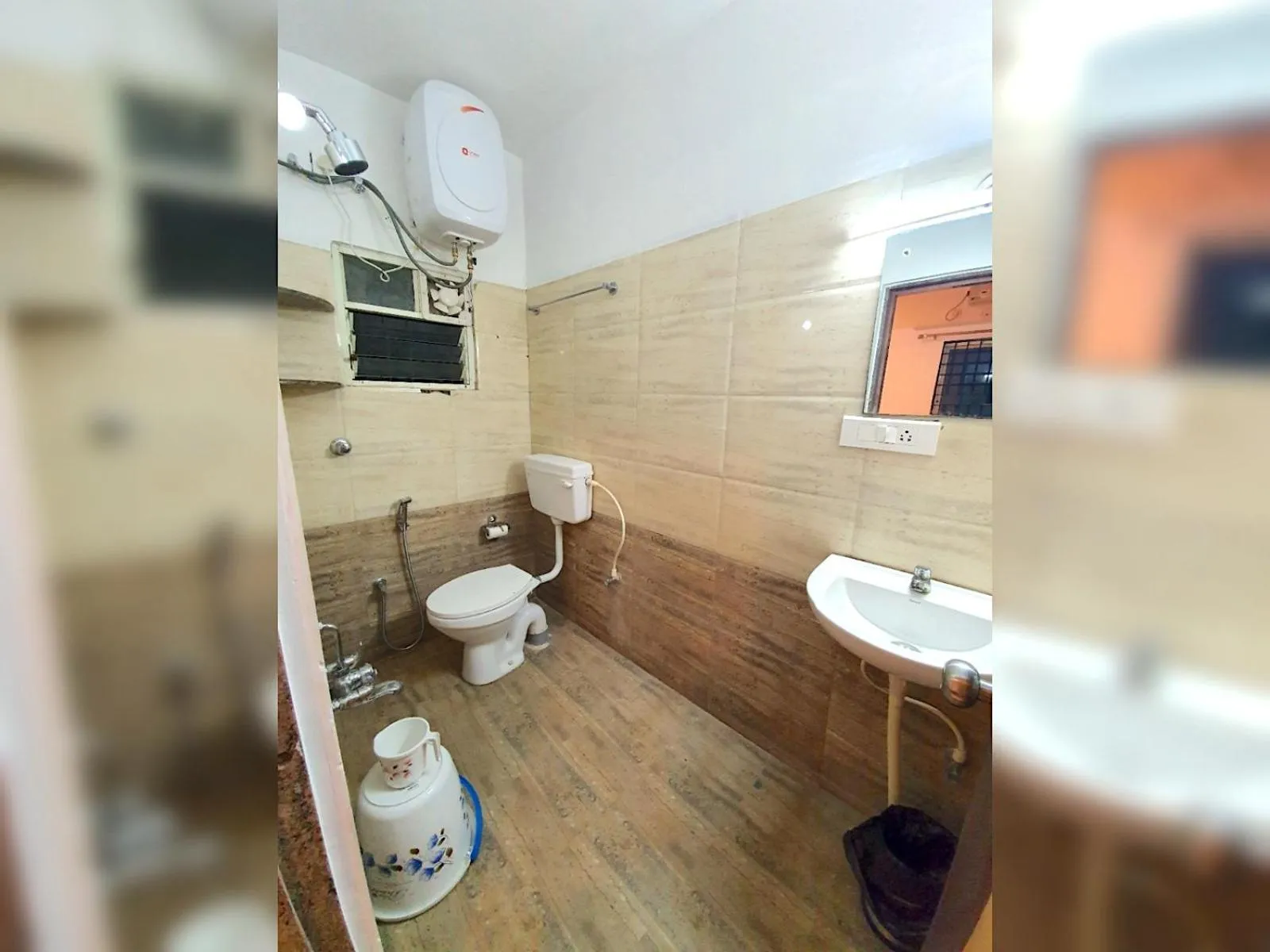 Shower in Sai Shreyas Residency, Boutique Hotel near Bangalore Airport