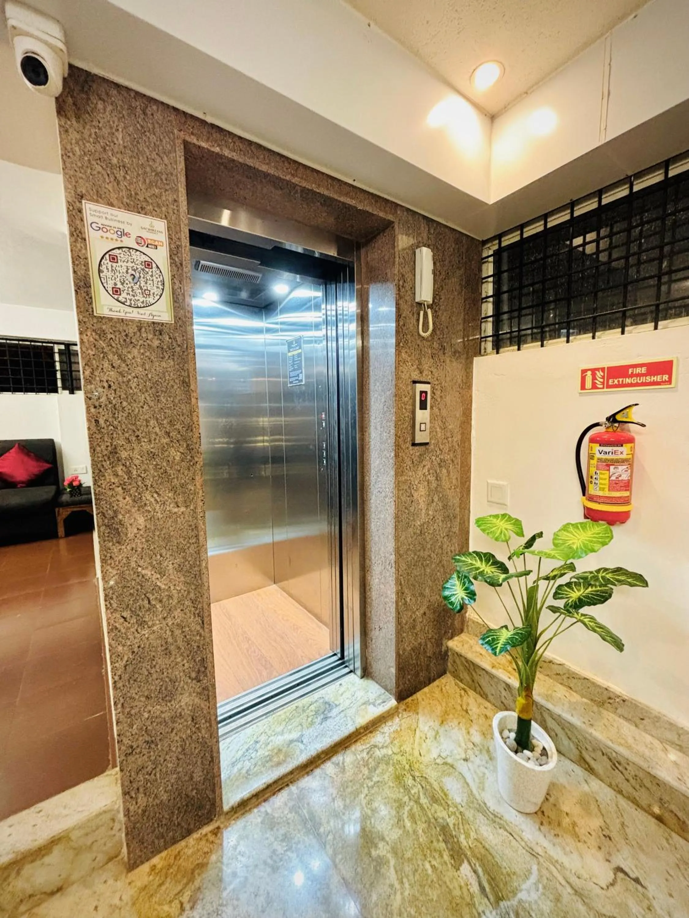 elevator in Sai Shreyas Residency, Boutique Hotel near Bangalore Airport