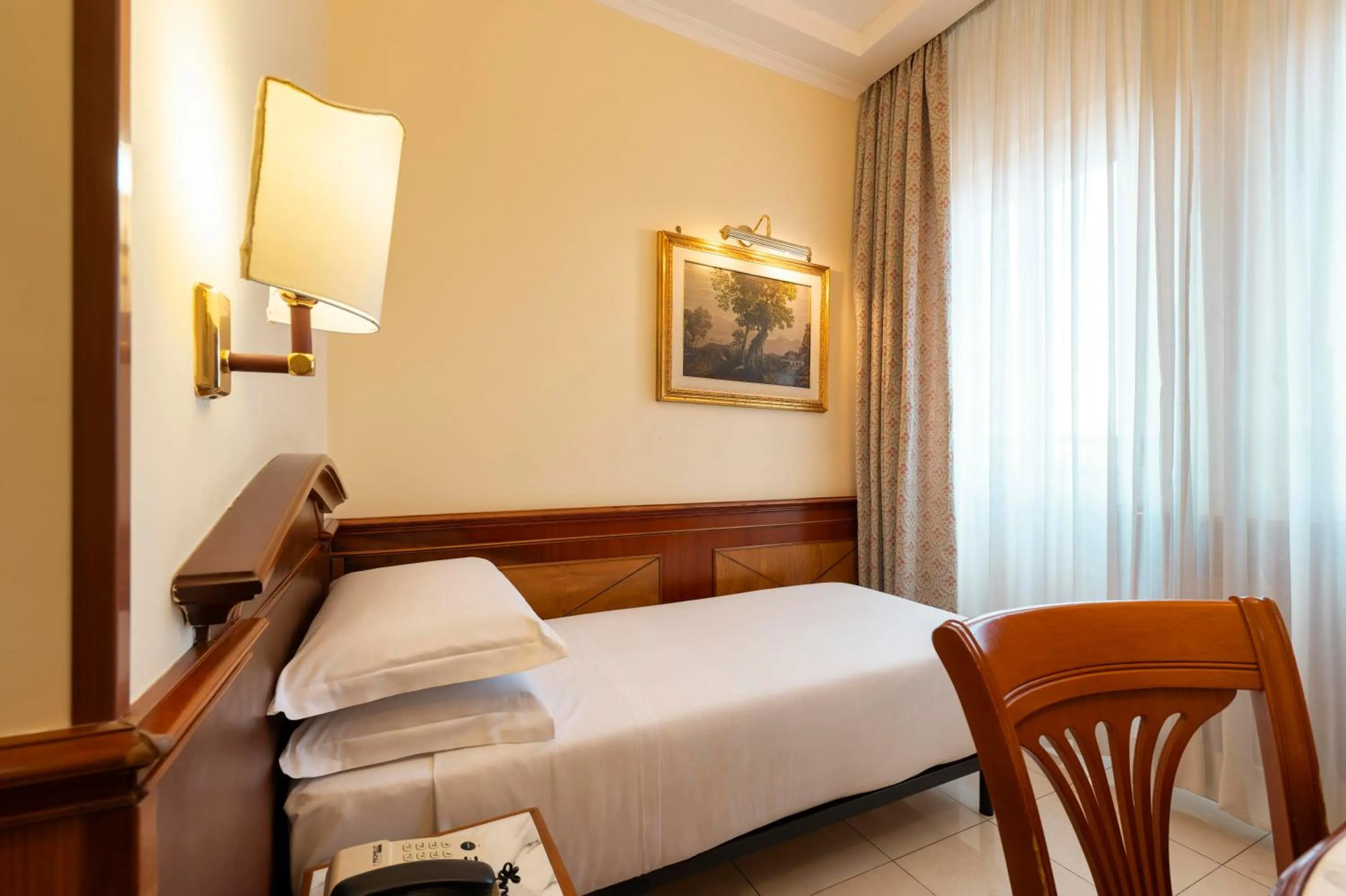 Bed in Hotel Hiberia