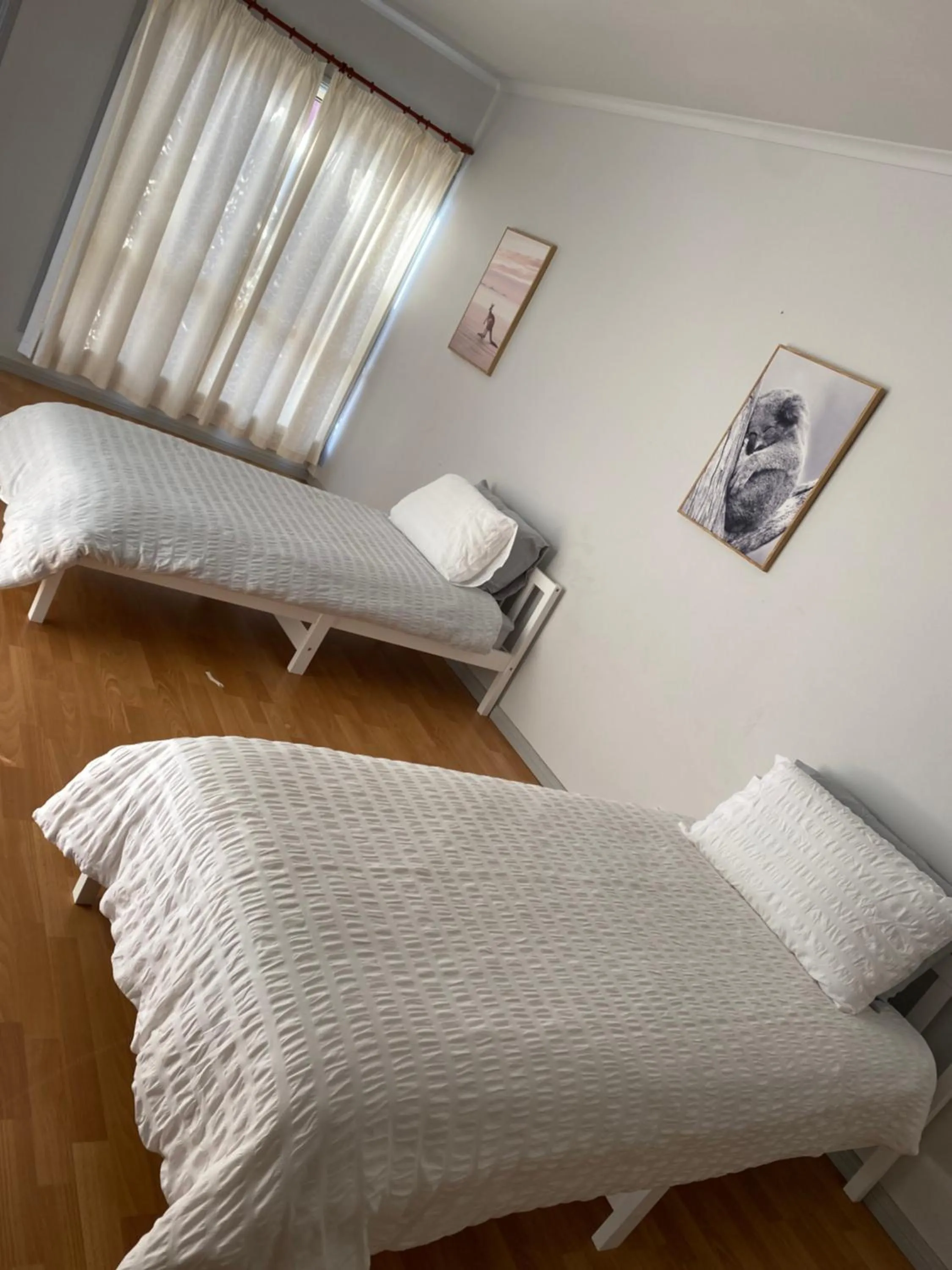 Bed in Peterborough Motel