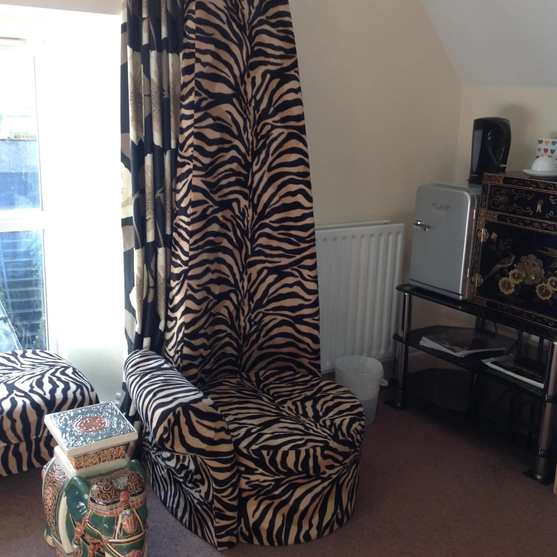 Seating area in Cherrywood Lodge
