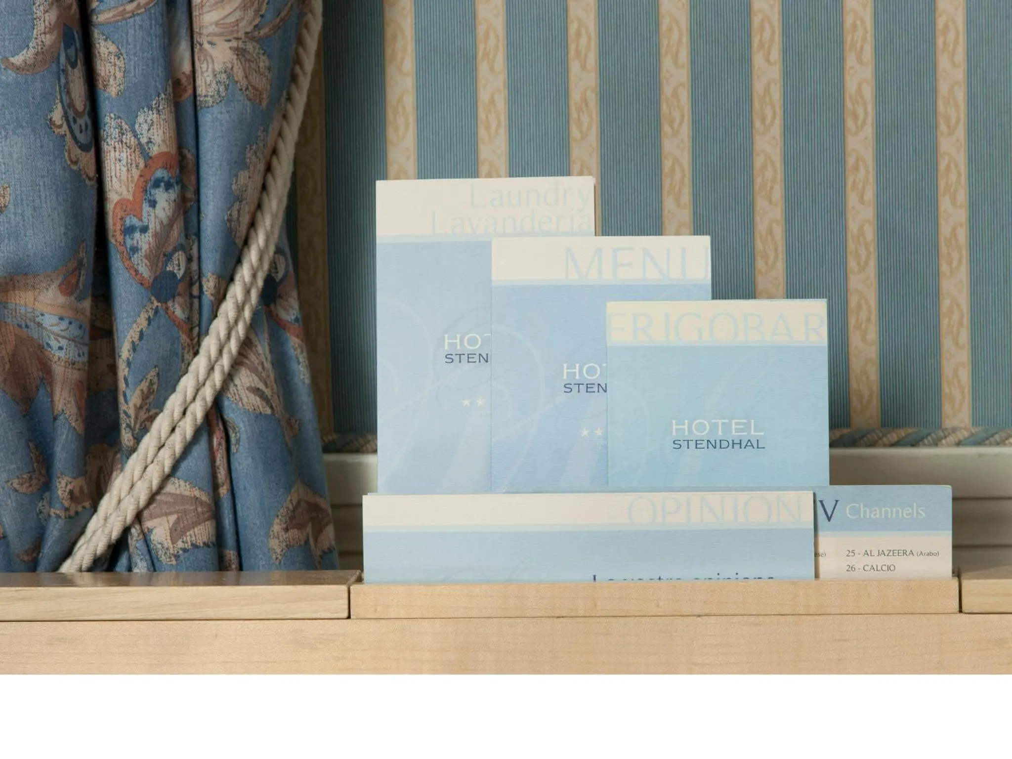 Decorative detail in Stendhal Hotel