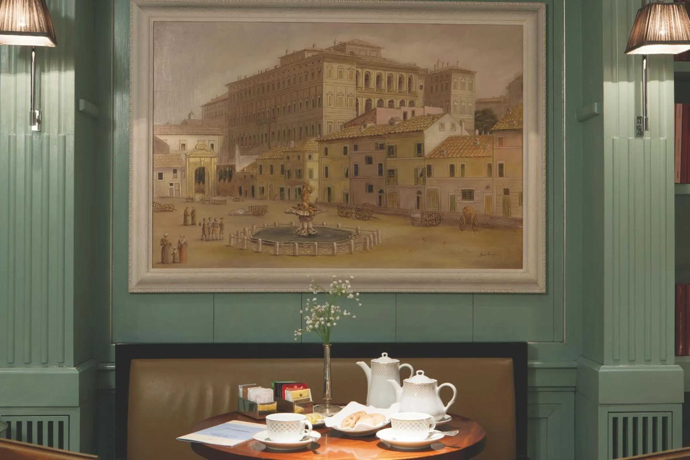 Restaurant/places to eat in Stendhal Hotel