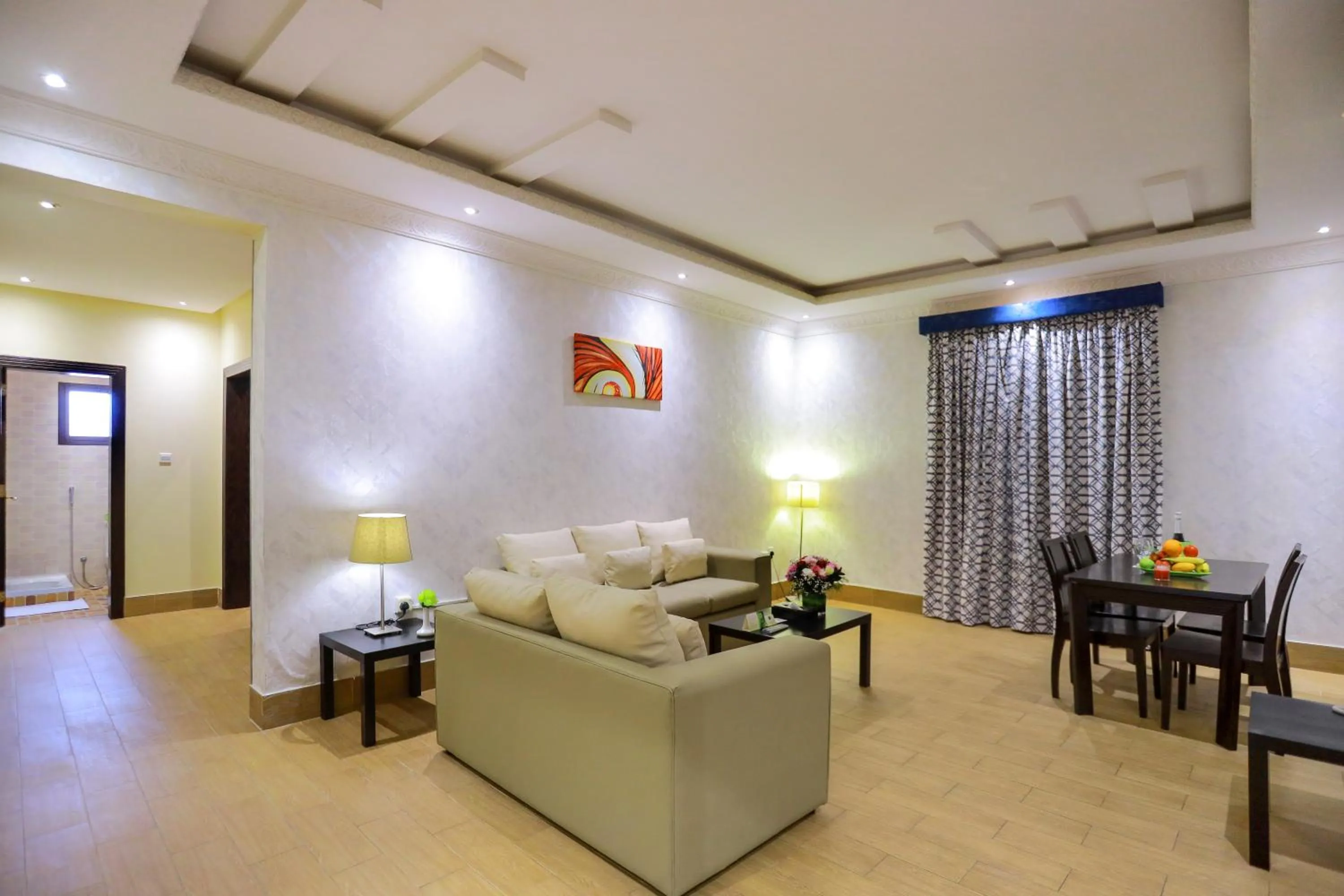 Living room in Hospitality Path Serviced Apartments