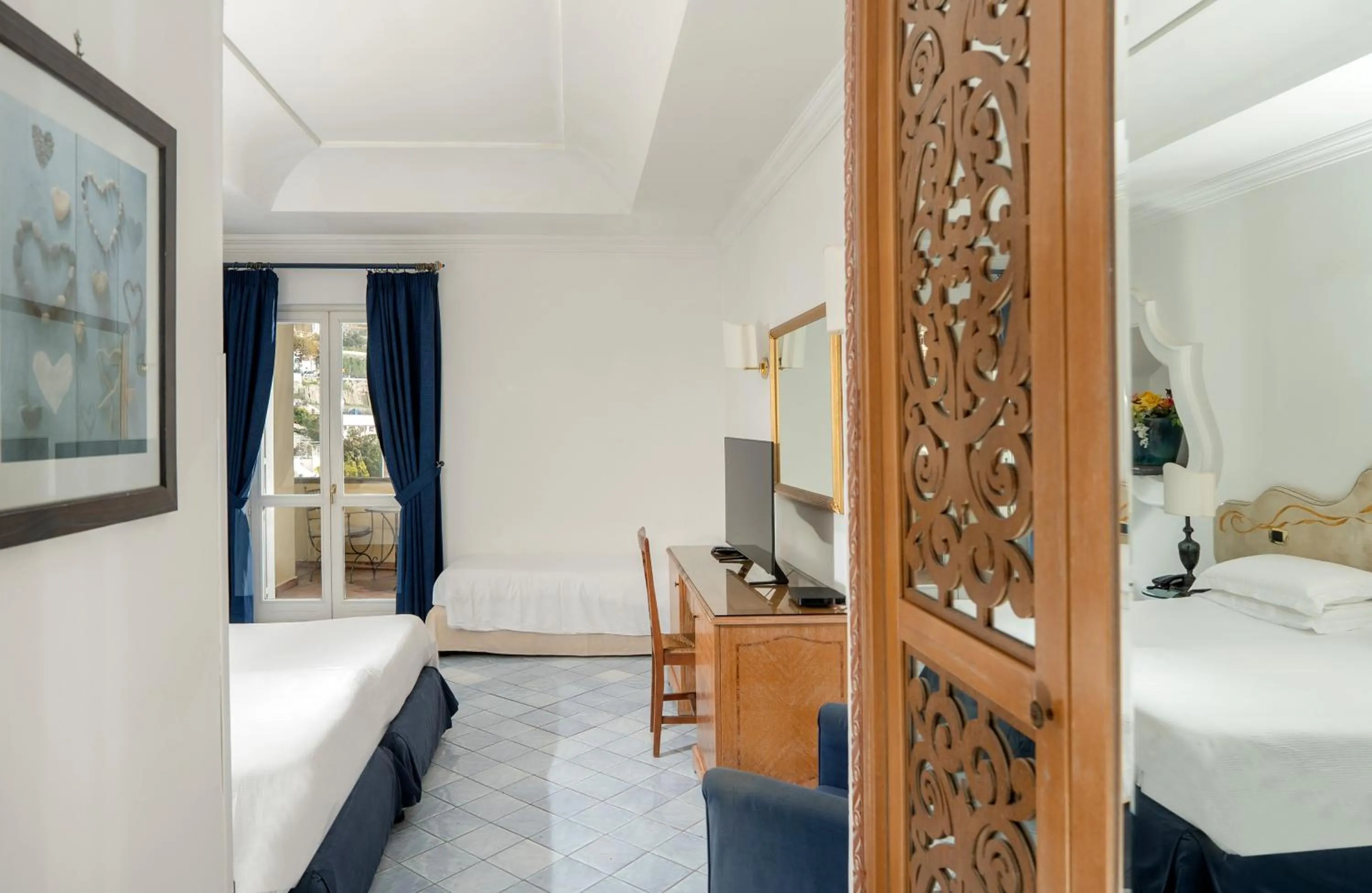 Bed in Hotel Posa Posa