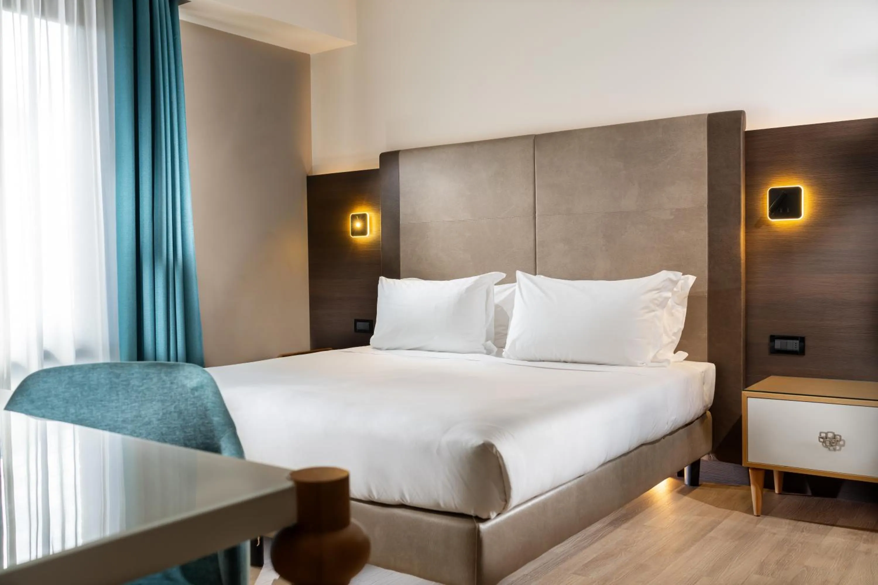 Bed in Elite Hotel & Spa