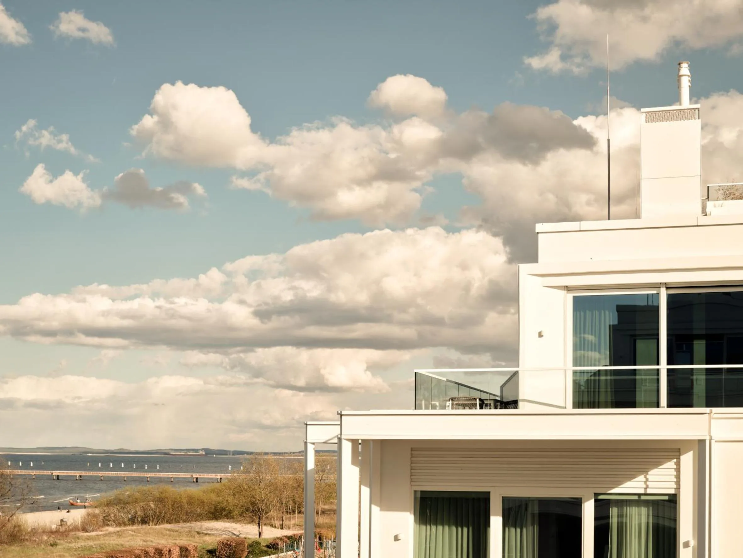Property building in the breeze