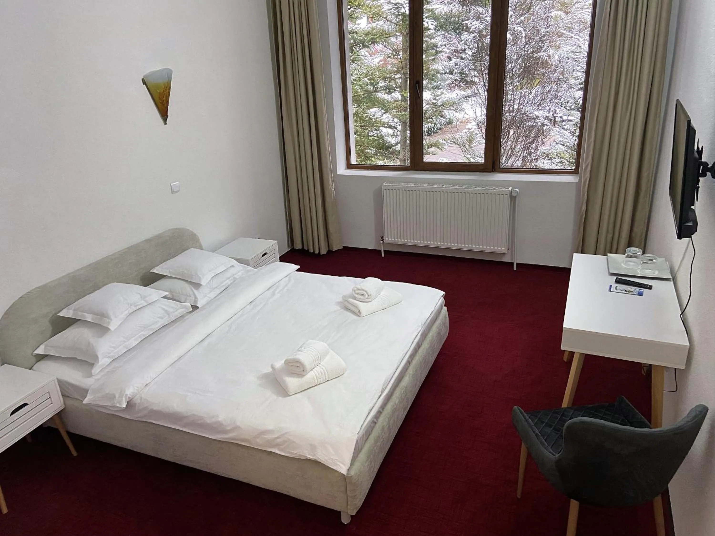 Bed in Chalet Wiese