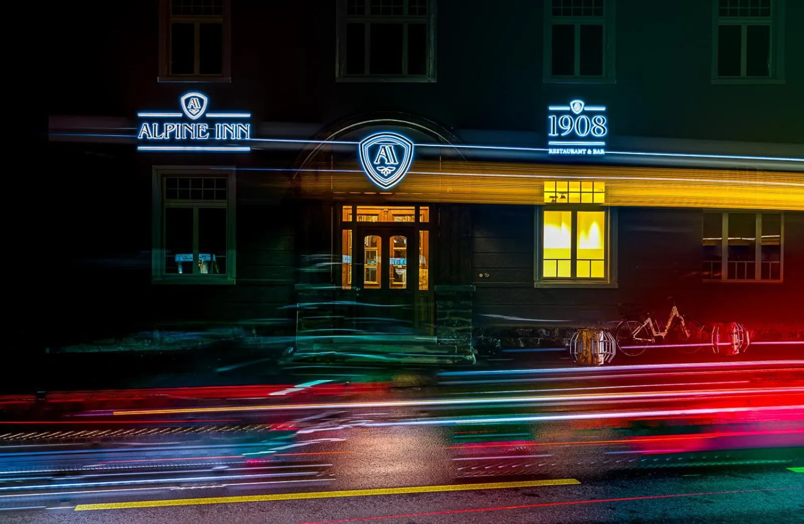 Facade/entrance in ALPINE INN Davos