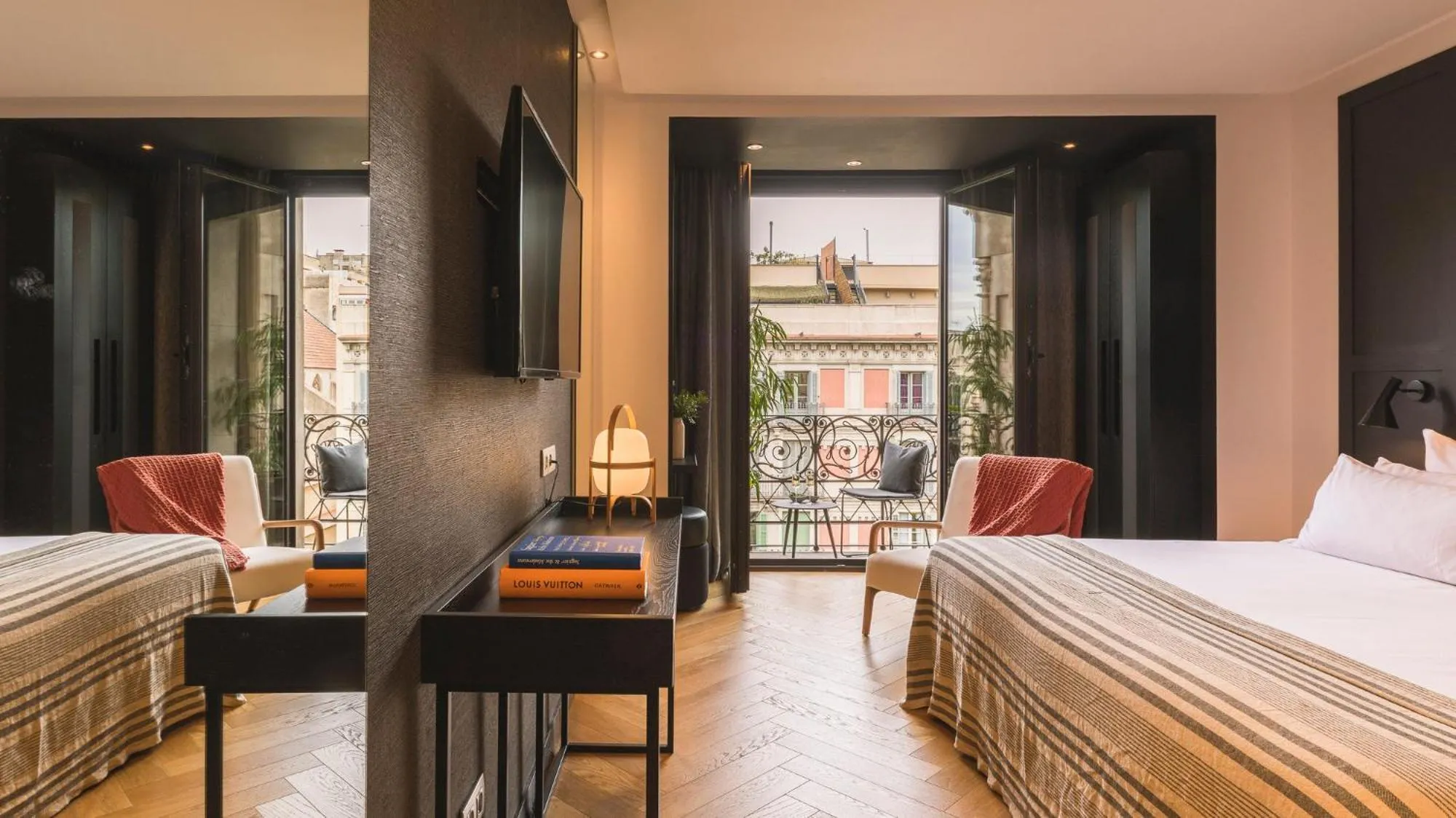 Bed in Hotel Casa Sagnier