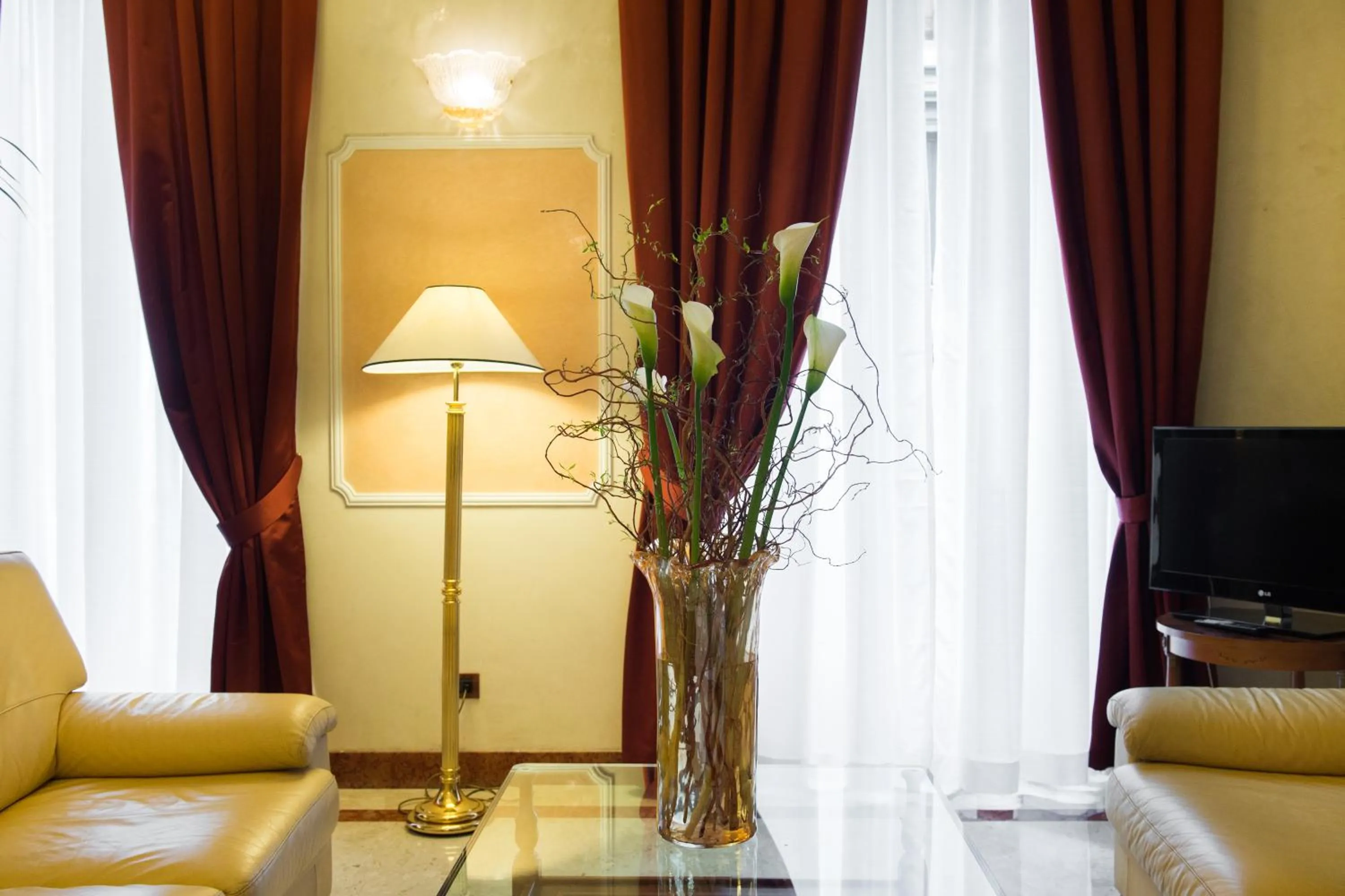 Lobby or reception in Strozzi Palace Hotel