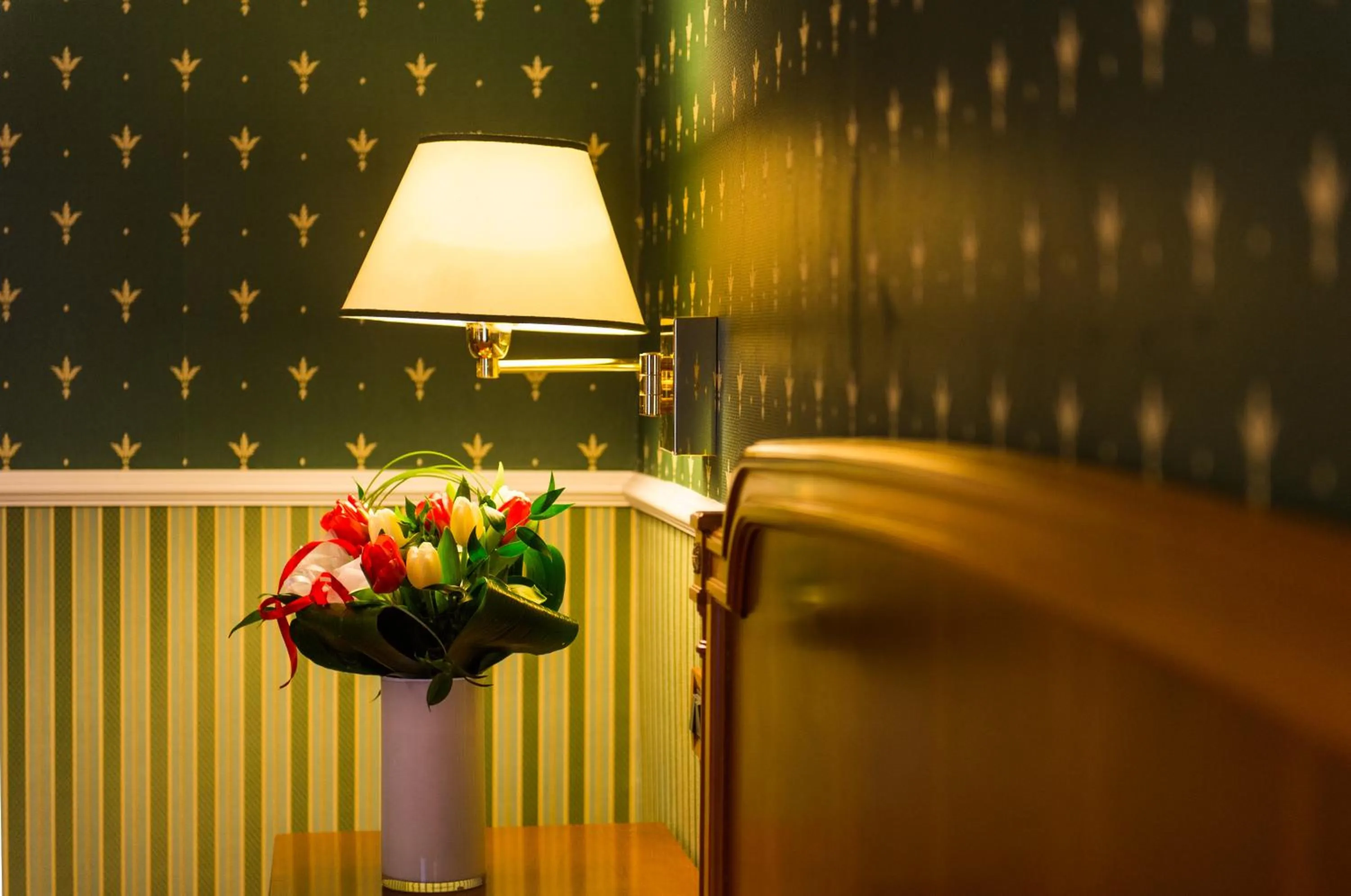 Decorative detail in Strozzi Palace Hotel