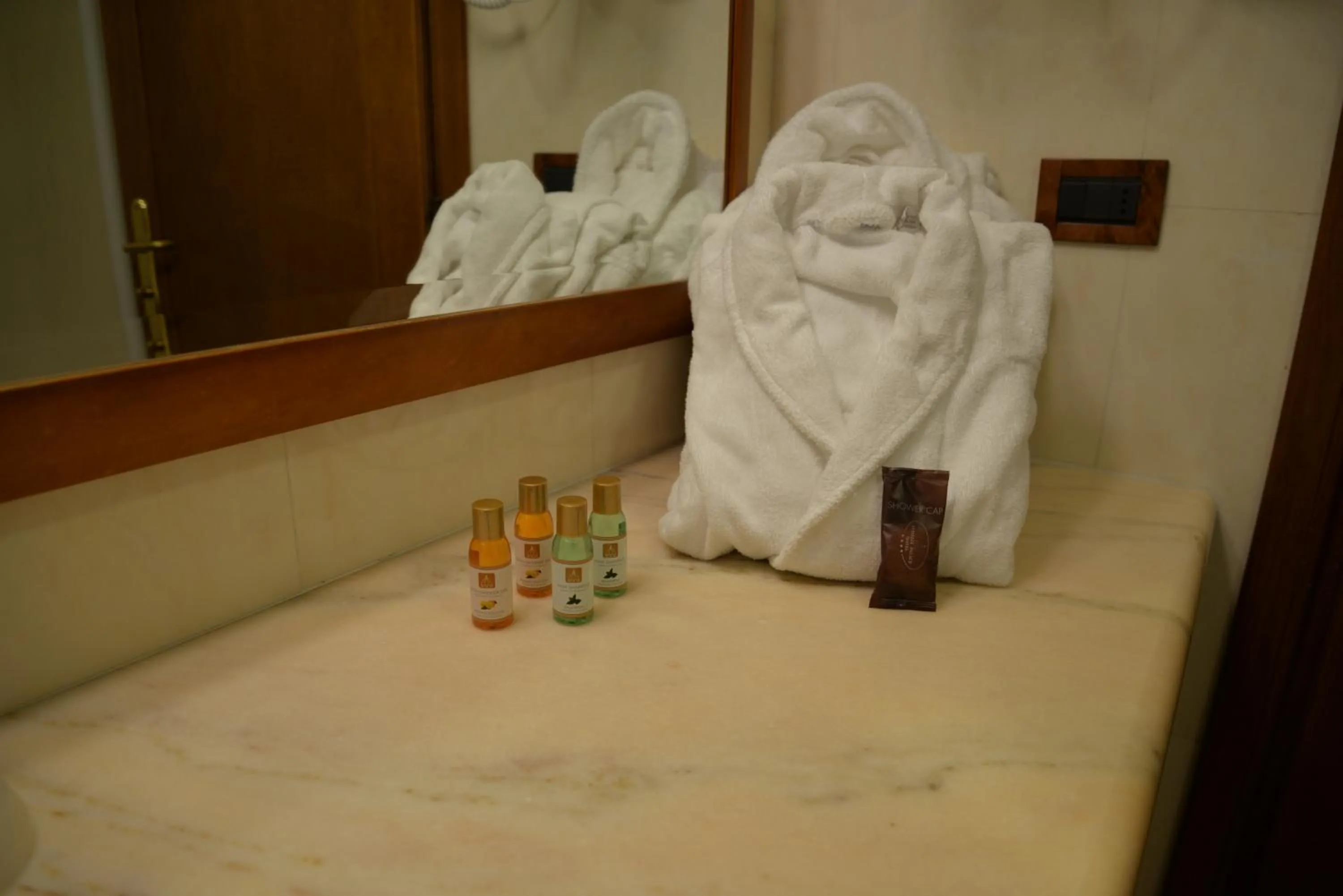 Bathroom in Strozzi Palace Hotel