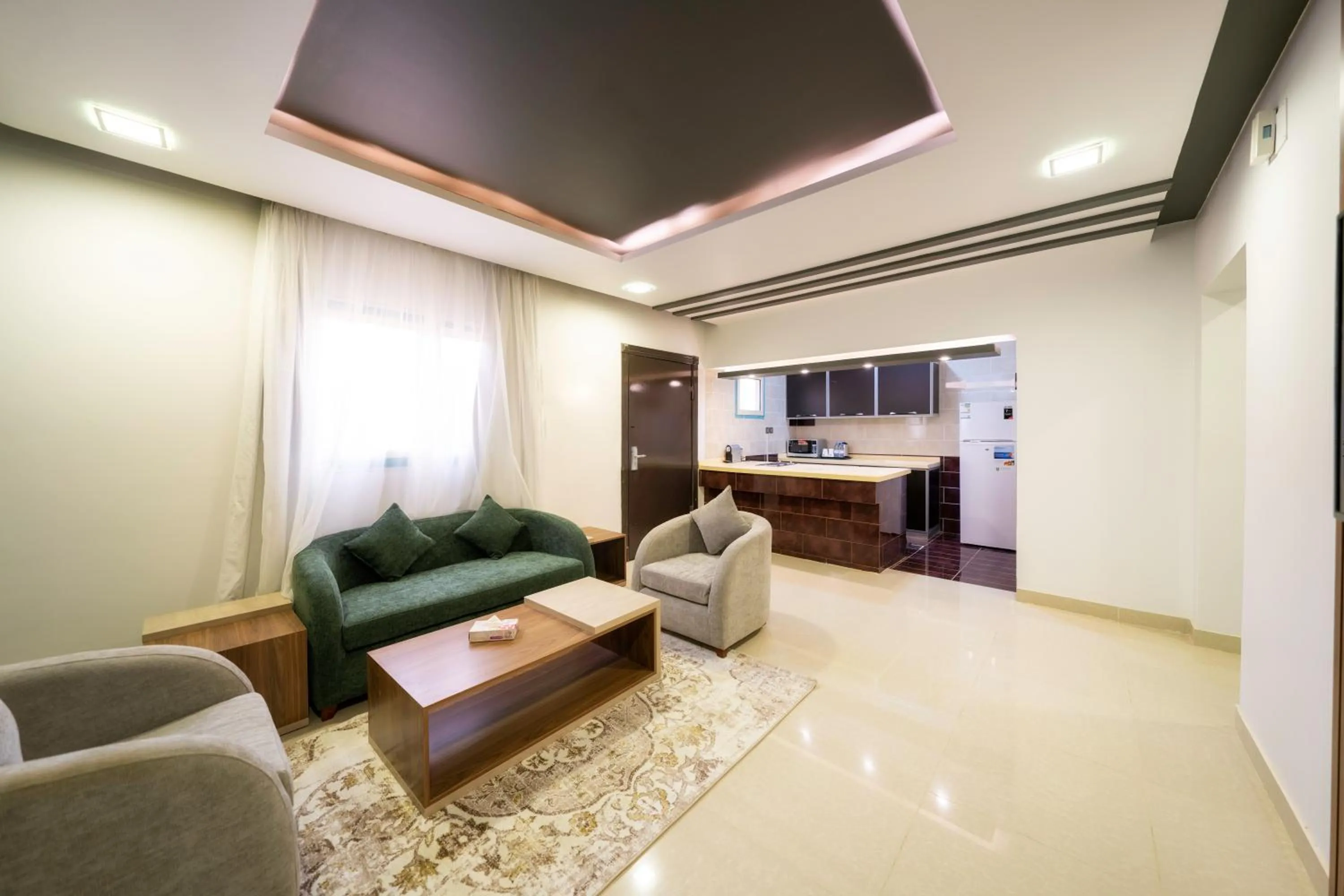 Kitchen or kitchenette in Mirada Gold Jizan - Chalets & Holiday Homes