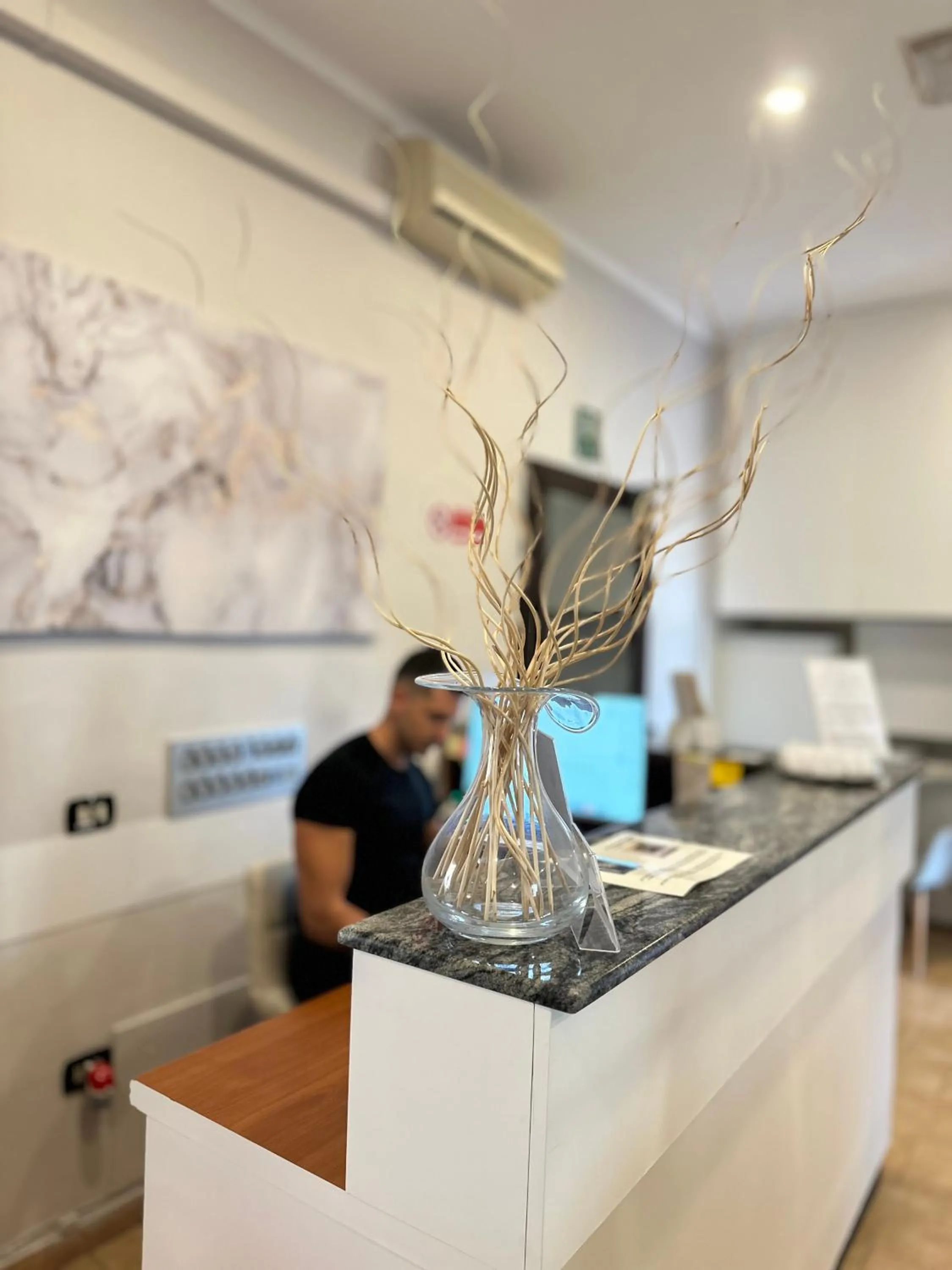 Lobby or reception in Hotel Atena