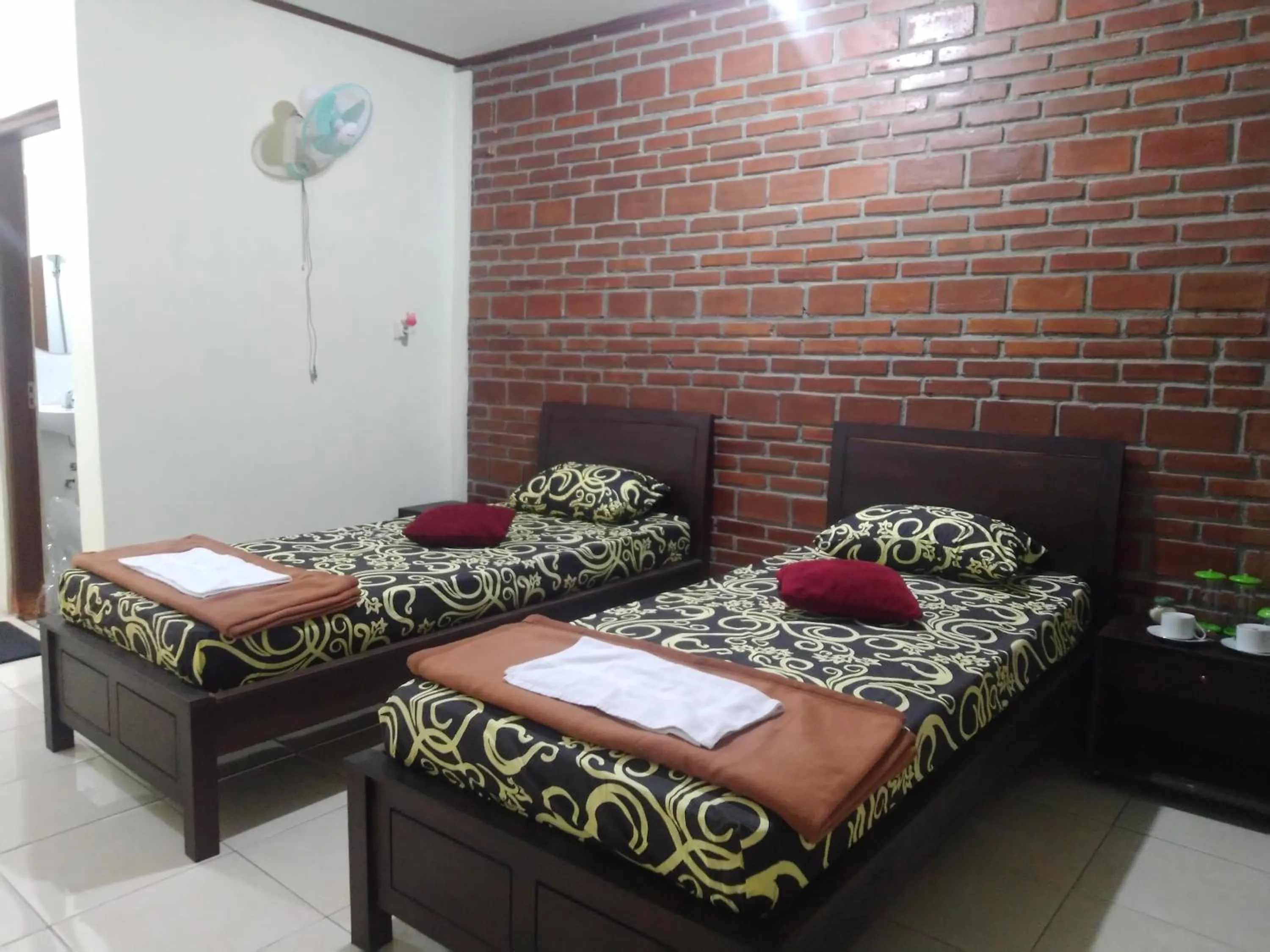Bed in Penginapan Homestay Mudiyono Syari'ah